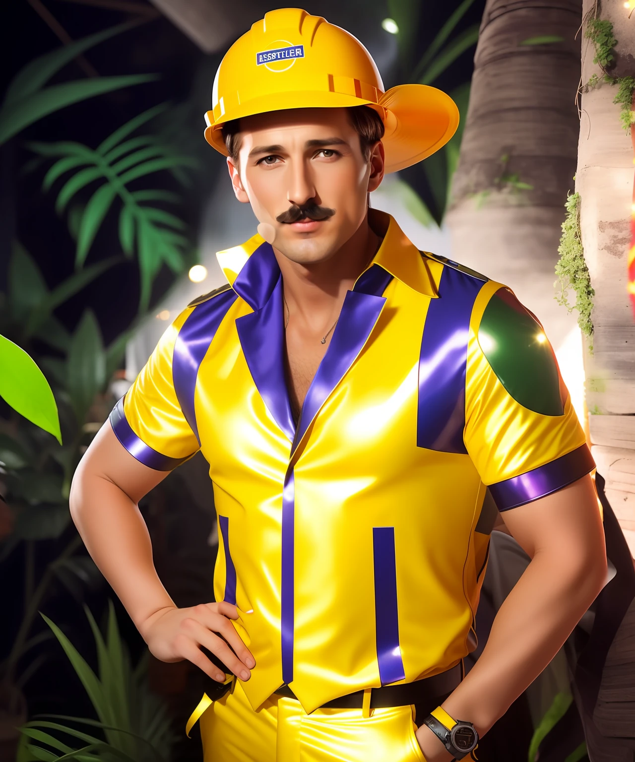 Koteletten und moustache