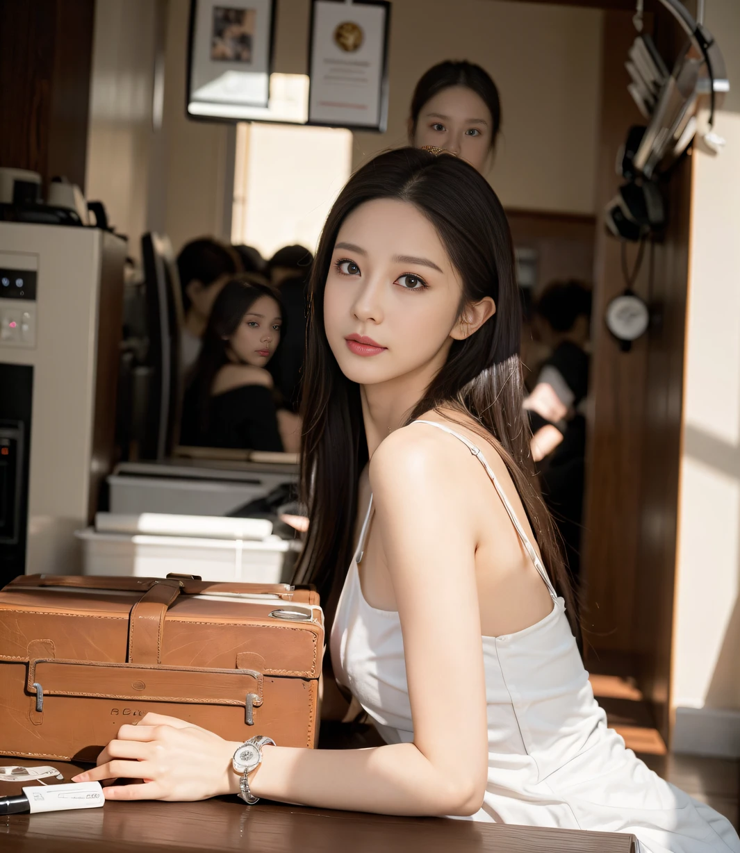 ,Masterpiece, Best quality,8K, 超高分辨率,Reallightandshadow,(beautidful eyes:1.1),Beautuful Women