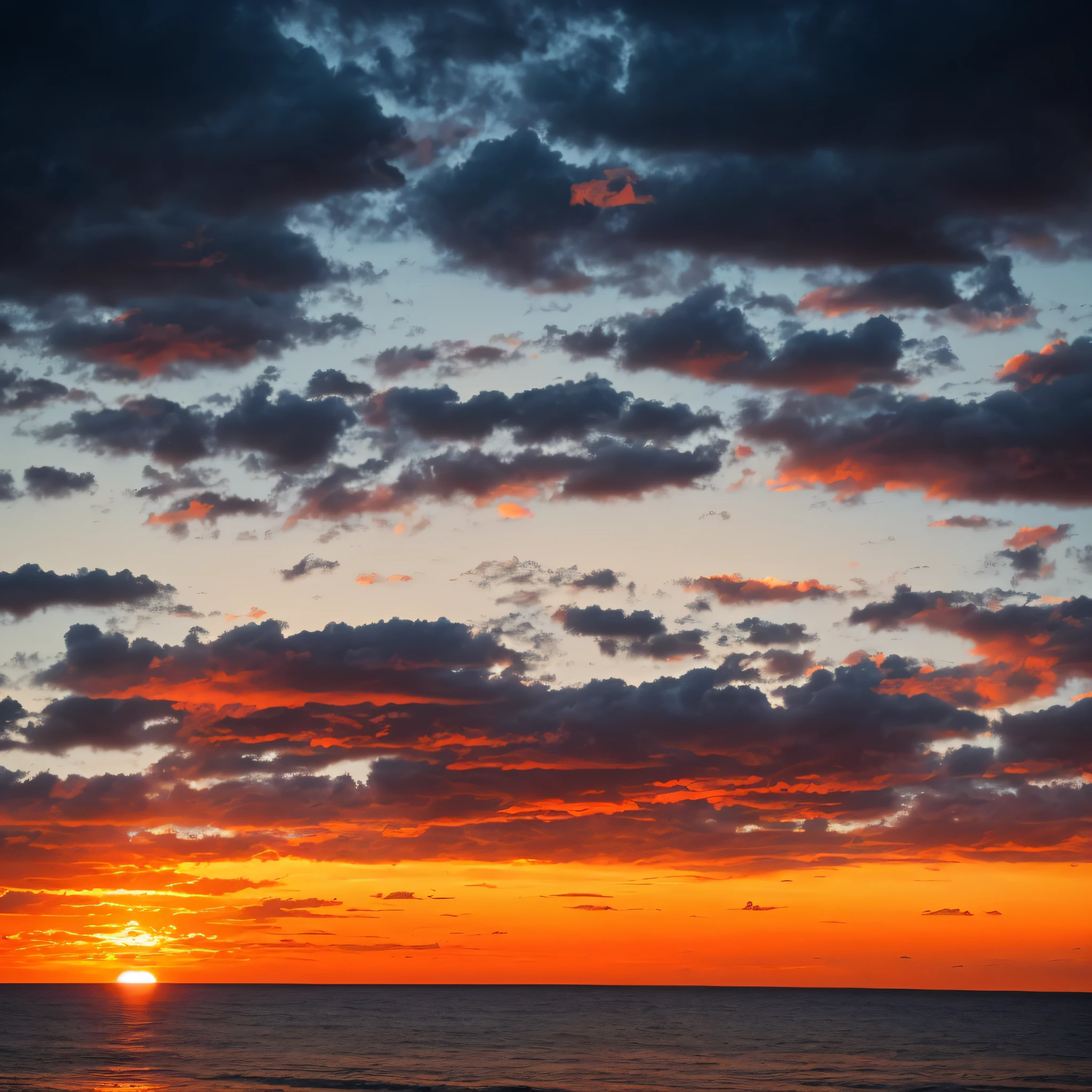 Sunset over the ocean,A lone bird flies in the distance, sunset sky in background, sunset with cloudy skies, vibrant sunset dramatic sky, Sunset clouds, dramatic sunset and dramatic sky, background is sunset clouds, Cloudy sunset, moody sunset background, Moody sunsets and dramatic skies, Hazy sunsets with dramatic clouds, Red clouds, Sunset sky, sunset red and orange