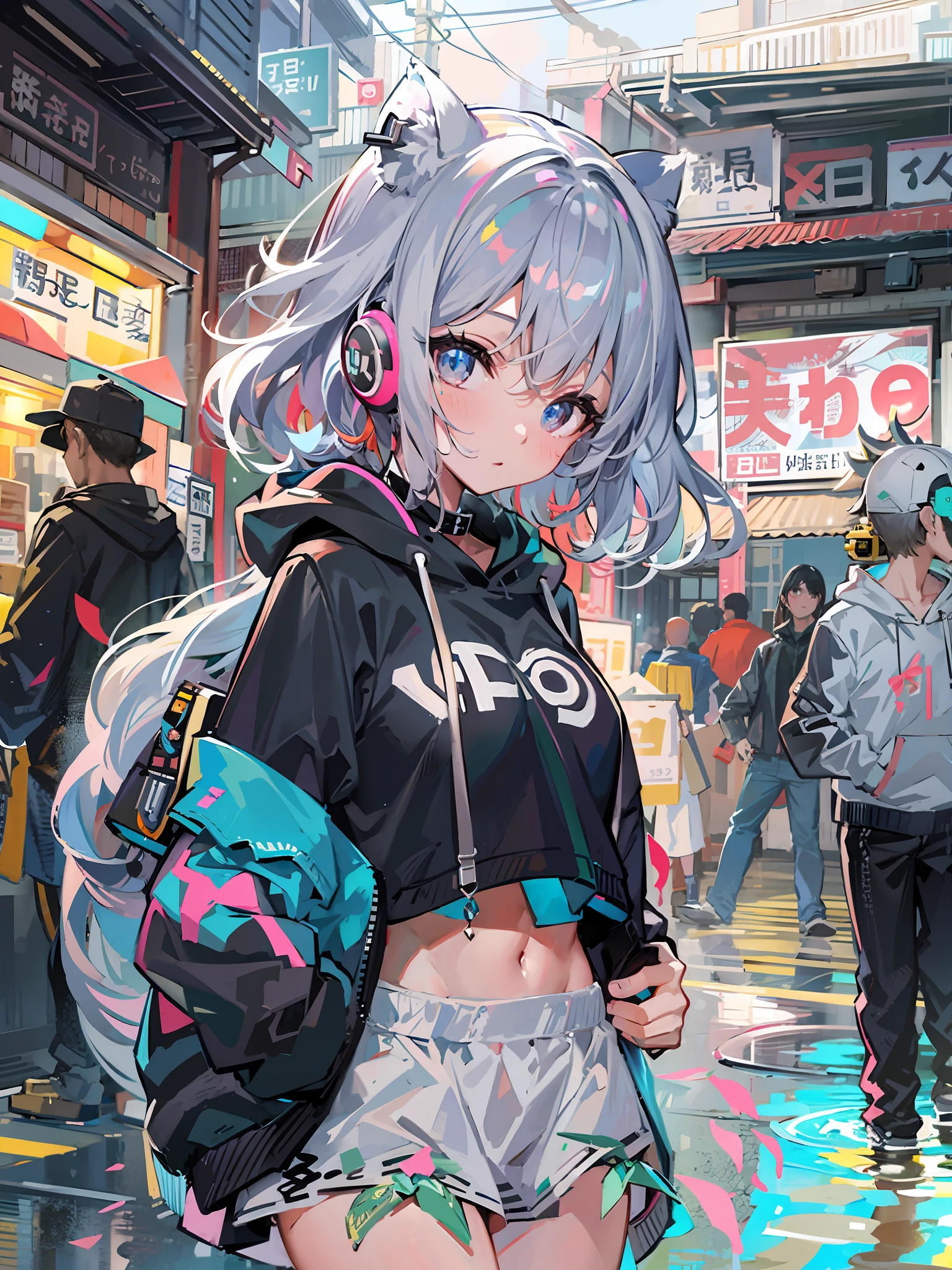 Background with、the ground、waterface