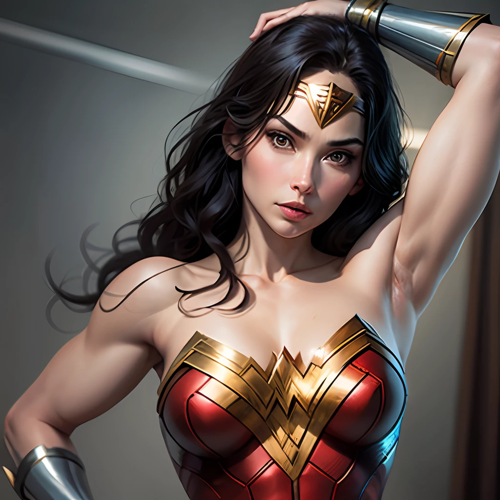 Wonder Woman sexy pose --auto --s2