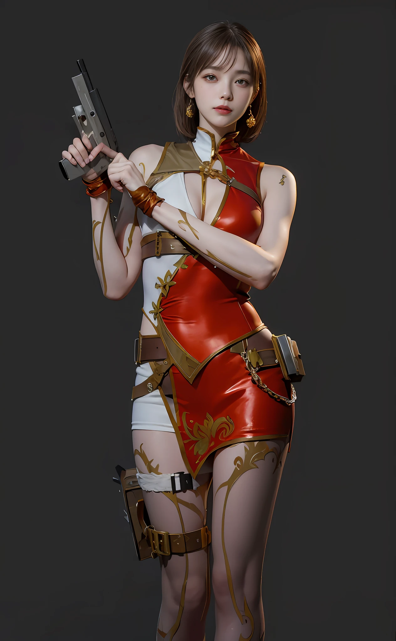 ((best qualtiy,8K,tmasterpiece:1.3))),Clear focus:1.2,(layer cut,The large:1.2),Beautiful Women in Perfect Figure:1.4,Slender abs:1.2,Moist body:1.5,Highly Detailed Face and Skin Textur,Detailed eyes,二重まぶた,long whitr hair,(beautidful eyes:1.3),(Smiling face:1.3),(Both eyes are the same size:1.4),(Light pink hair:1.3),(Smile lips:1.3)