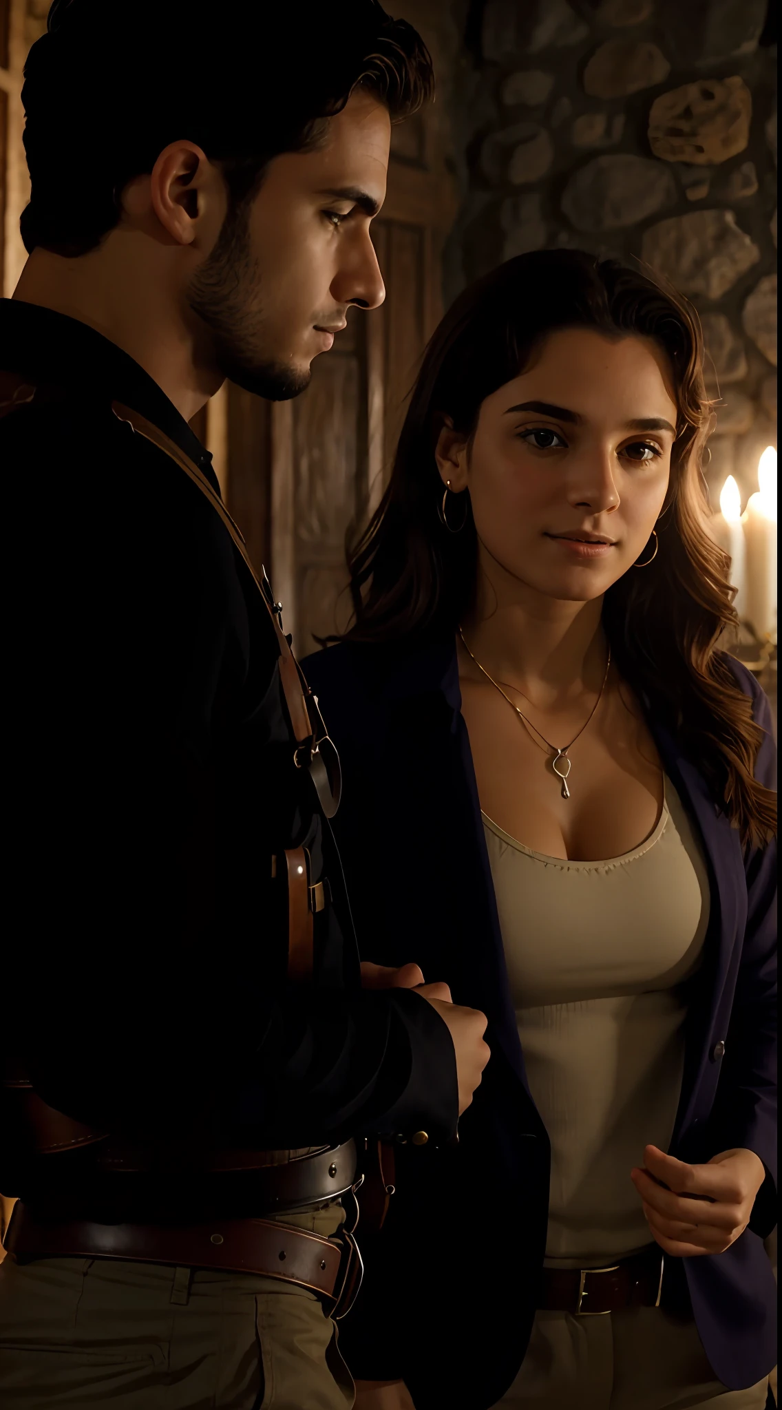Uma jovem mulher herda um colar especial e, when investigating your history, meets a young man who has important information about the object, levando-os a uma aventura cheia de romance e segredos.