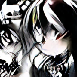 anime girl with long black hair and a white shirt and tie, black and white manga panel, black and white manga style, author:Hosomura Kane, akane owari danganronpa, Black and white comics, Black and white comics, black and white manga page, & her expression is solemn, comic strip》, hana yata, gapmoe yandere