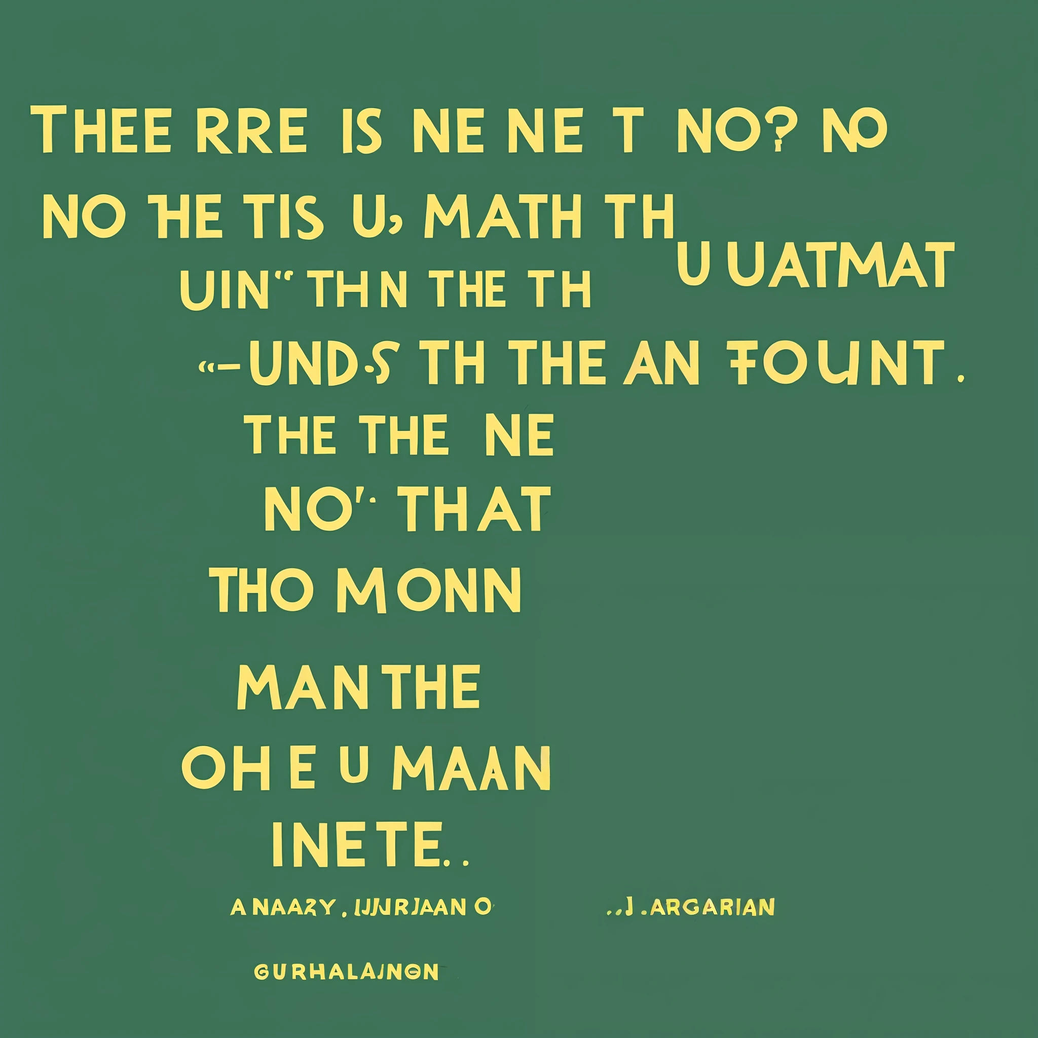 There is no match under the mountain