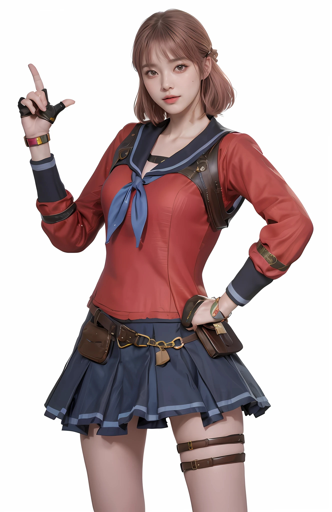 （（best qualtiy，8K，tmasterpiece：1.3））），Clear focus：1.2，（layer cut，The large：1.2），Beautiful Women in Perfect Figure：1.4，Slender abs：1.2，Moist body：1.5，Highly Detailed Face and Skin Textur，Detailed eyes，二重まぶた，long whitr hair，（beautidful eyes：1.3），（Smiling face：1.3），（Both eyes are the same size：1.4），（Light pink hair：1.3），（Smile lips：1.3）
