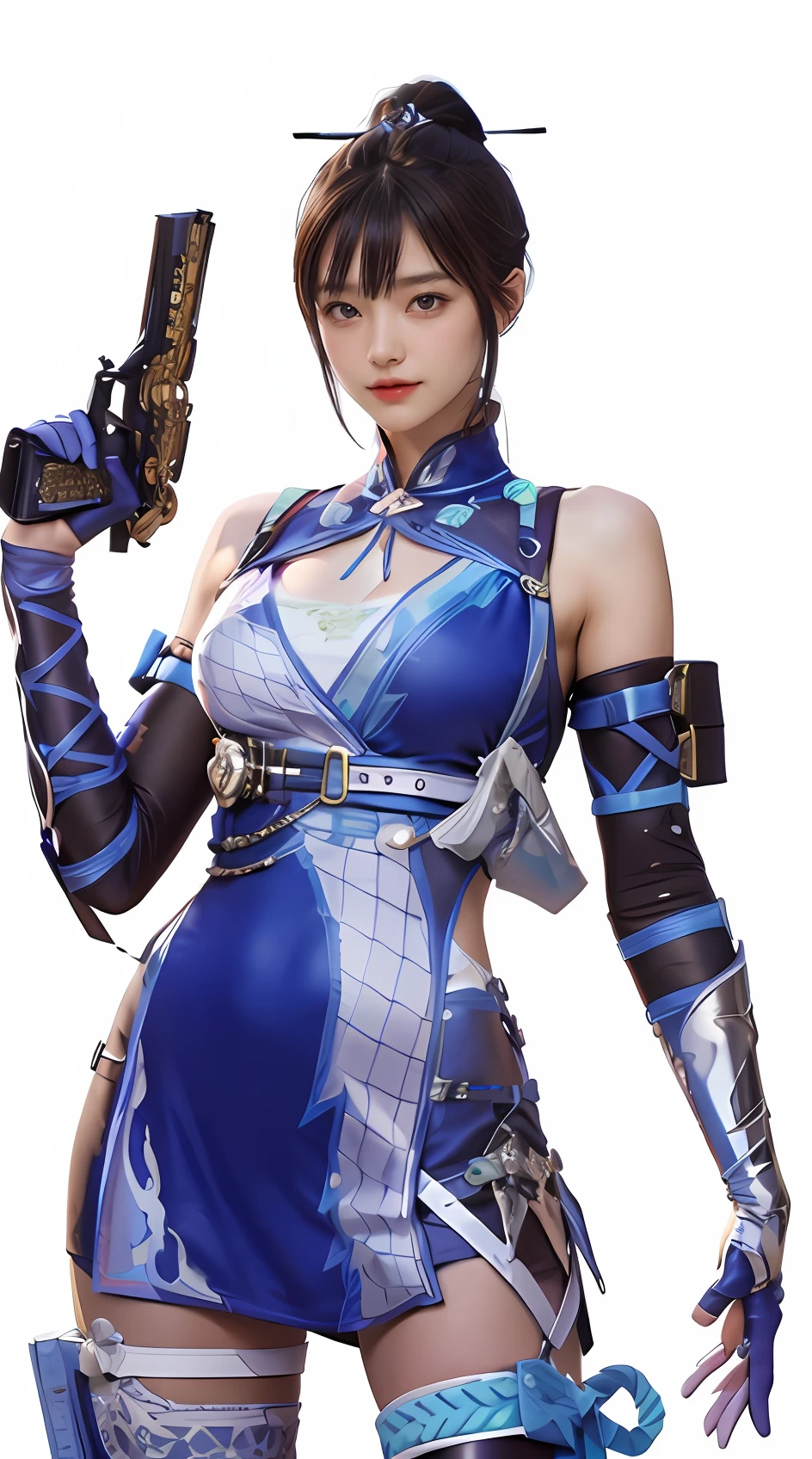 ((best qualtiy,8K,tmasterpiece:1.3))),Clear focus:1.2,(layer cut,The large:1.2),Beautiful Women in Perfect Figure:1.4,Slender abs:1.2,Moist body:1.5,Highly Detailed Face and Skin Textur,Detailed eyes,二重まぶた,long whitr hair,(beautidful eyes:1.3),(Smiling face:1.3),(Both eyes are the same size:1.4),(Light pink hair:1.3),(Smile lips:1.3)