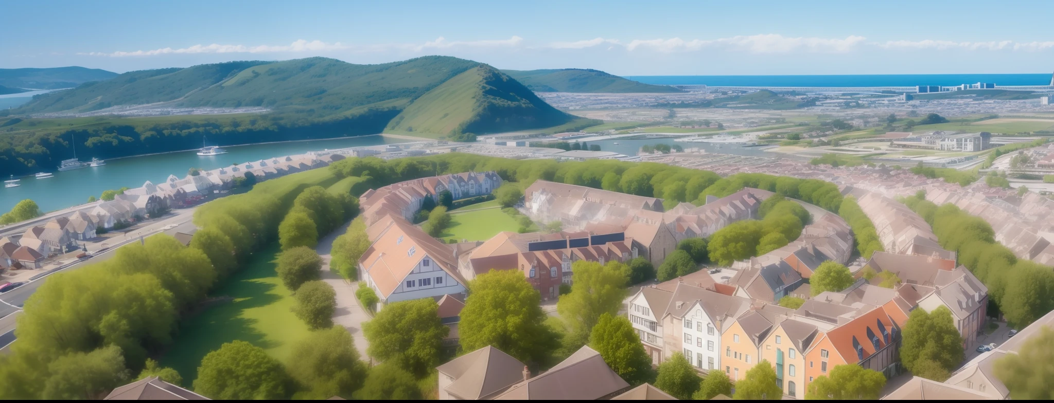 Thriving towns