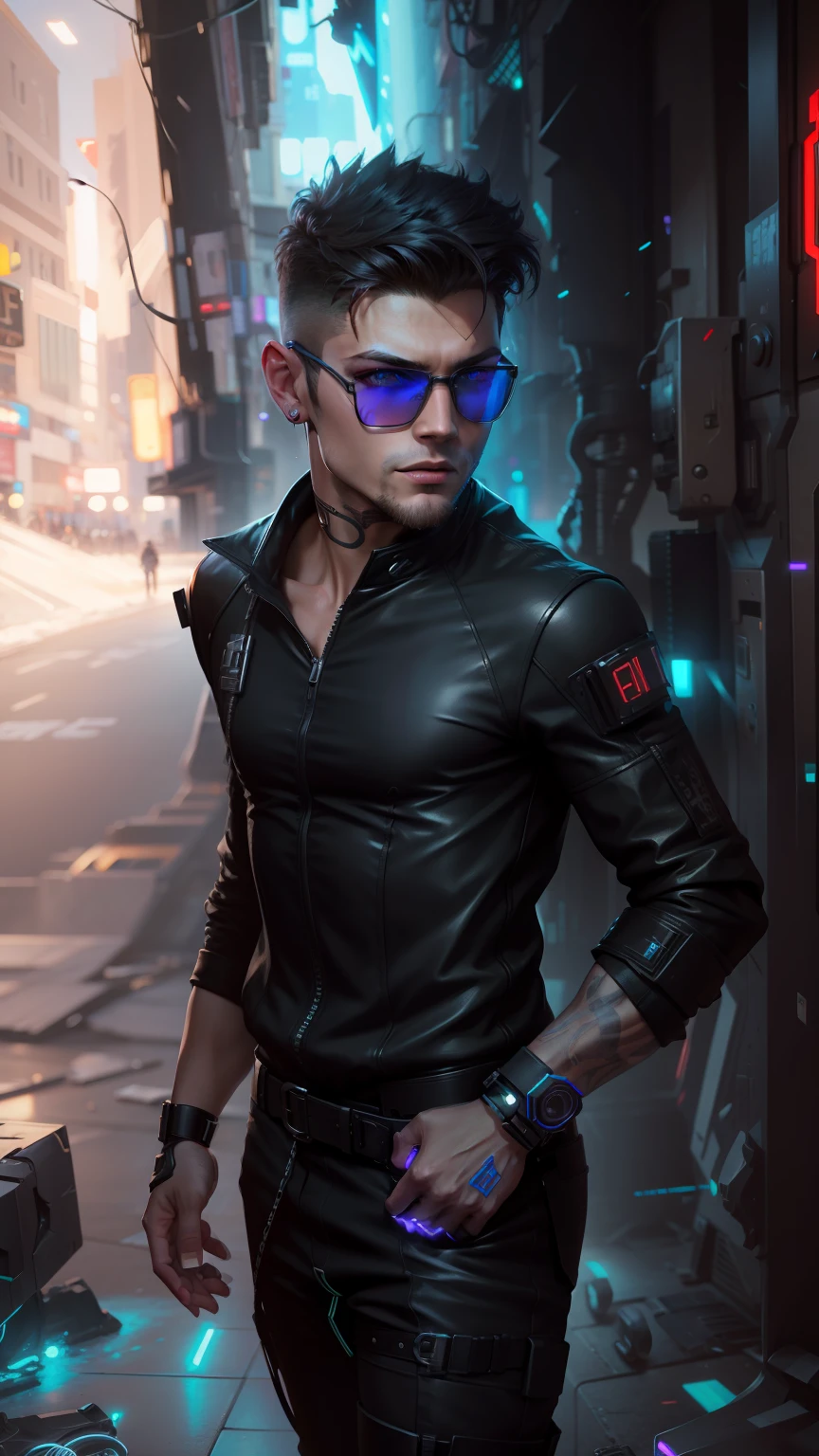 change background cyberpunk handsome boy realistic fash,8k,ultra realistic