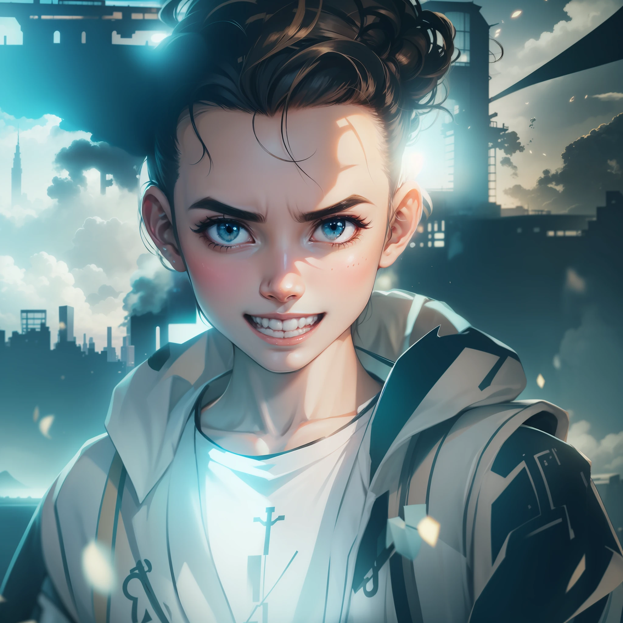 Fundo de cidade, anime