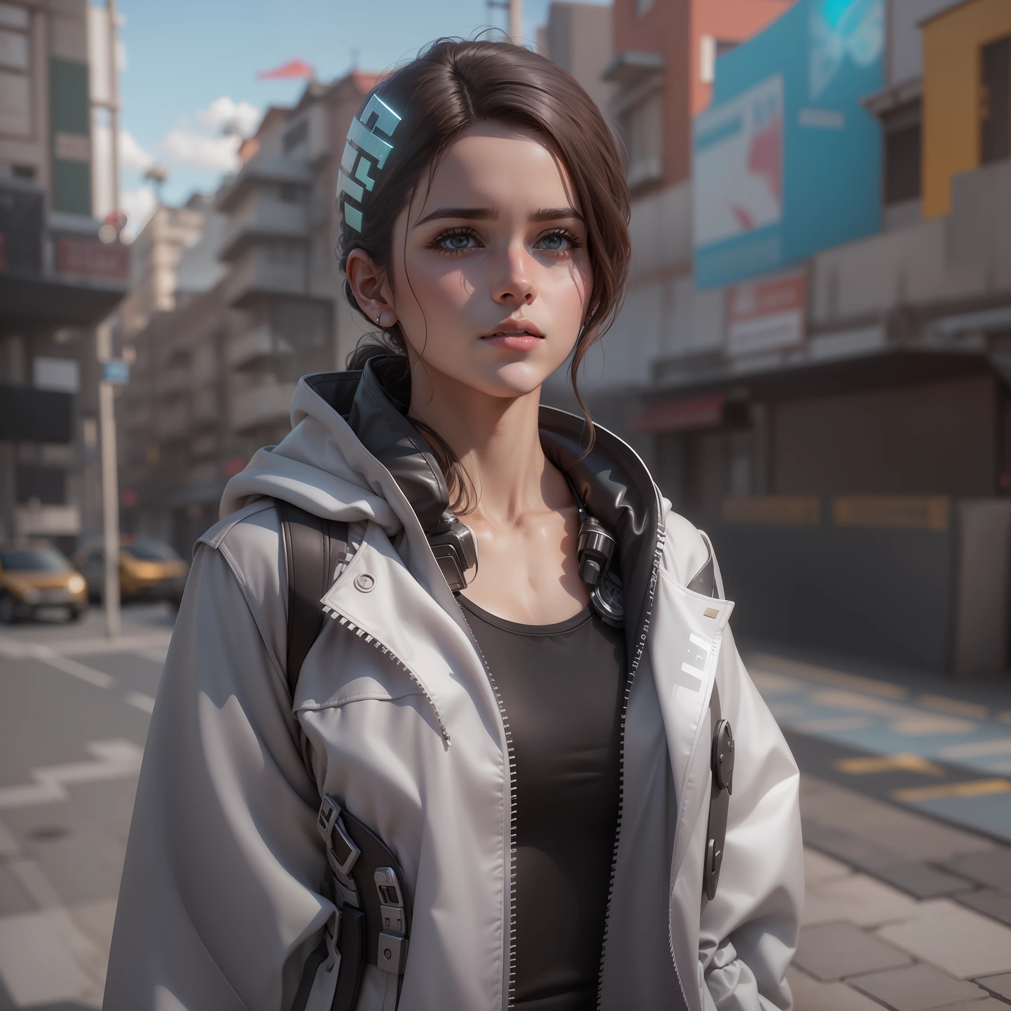 ((Mejor calidad)), ((obra maestra)), (detallado: 1.4), 3D, una imagen de una hermosa mujer cyberpunk, Emma Watson, HDR (High Dymanic Range), trazado de rayos, NVIDIA RTX, superresolución, unreal 5, Sub-Surface Scatterring, texturizado PBR, posprocesamiento, Anisotropic filtering, profundidad de campo, Maximum clarity and sharpness, texturas de varias capas, mapas de albedo y especulares, sombreado de superficie, Accurate simulation of light-material interaction, proporciones perfectas, octanaje render, two tone lighting, amplia apertura, ISO bajo, balance de blancos, regla de tercios, 8K RAW,