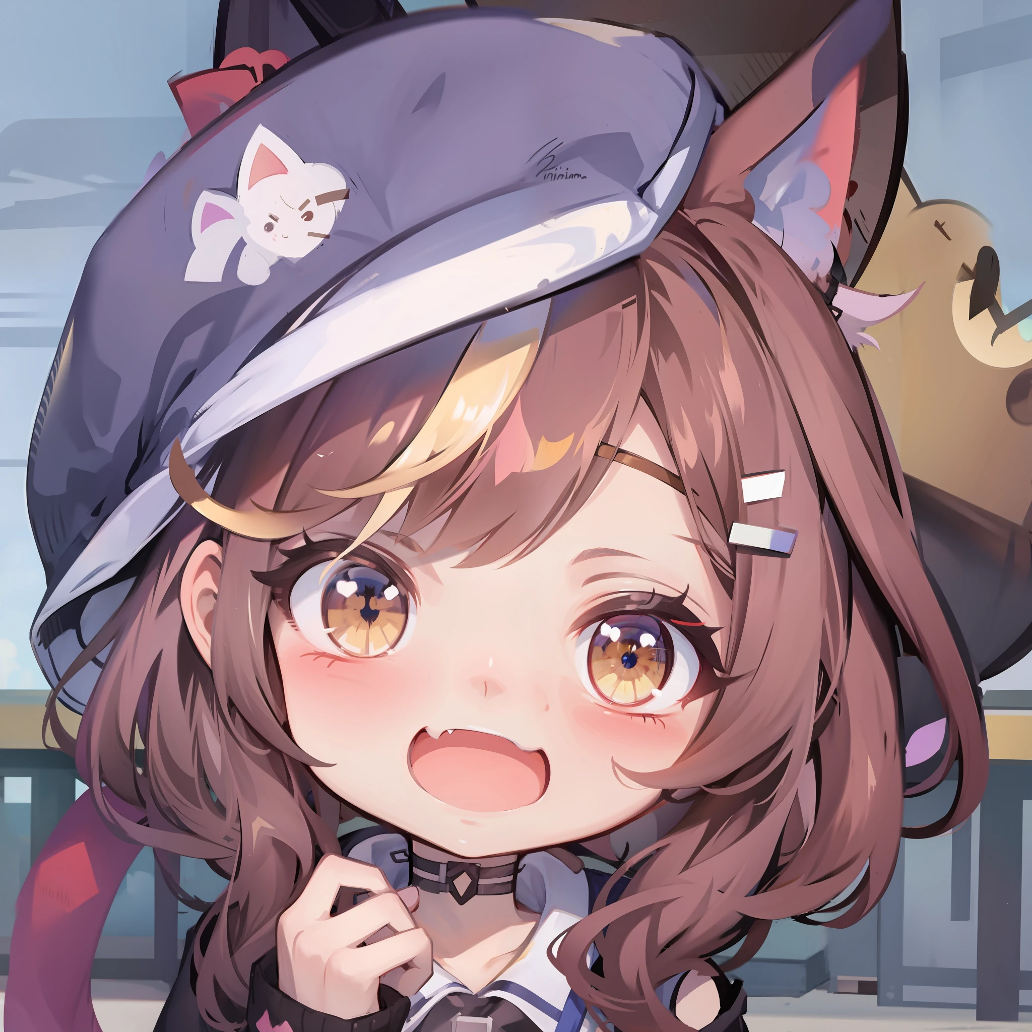 Anime girl with cat hat and cat tail, cute anime catgirl, From Arknights, from girls frontline, girls frontline style, anime catgirl, Fine details. Girl Front, anime moe art style, beautiful anime catgirl, sakimichan, anime cat, anime girl with cat ears, Kawasi, Ayaka Genshin impact, girls frontline universe