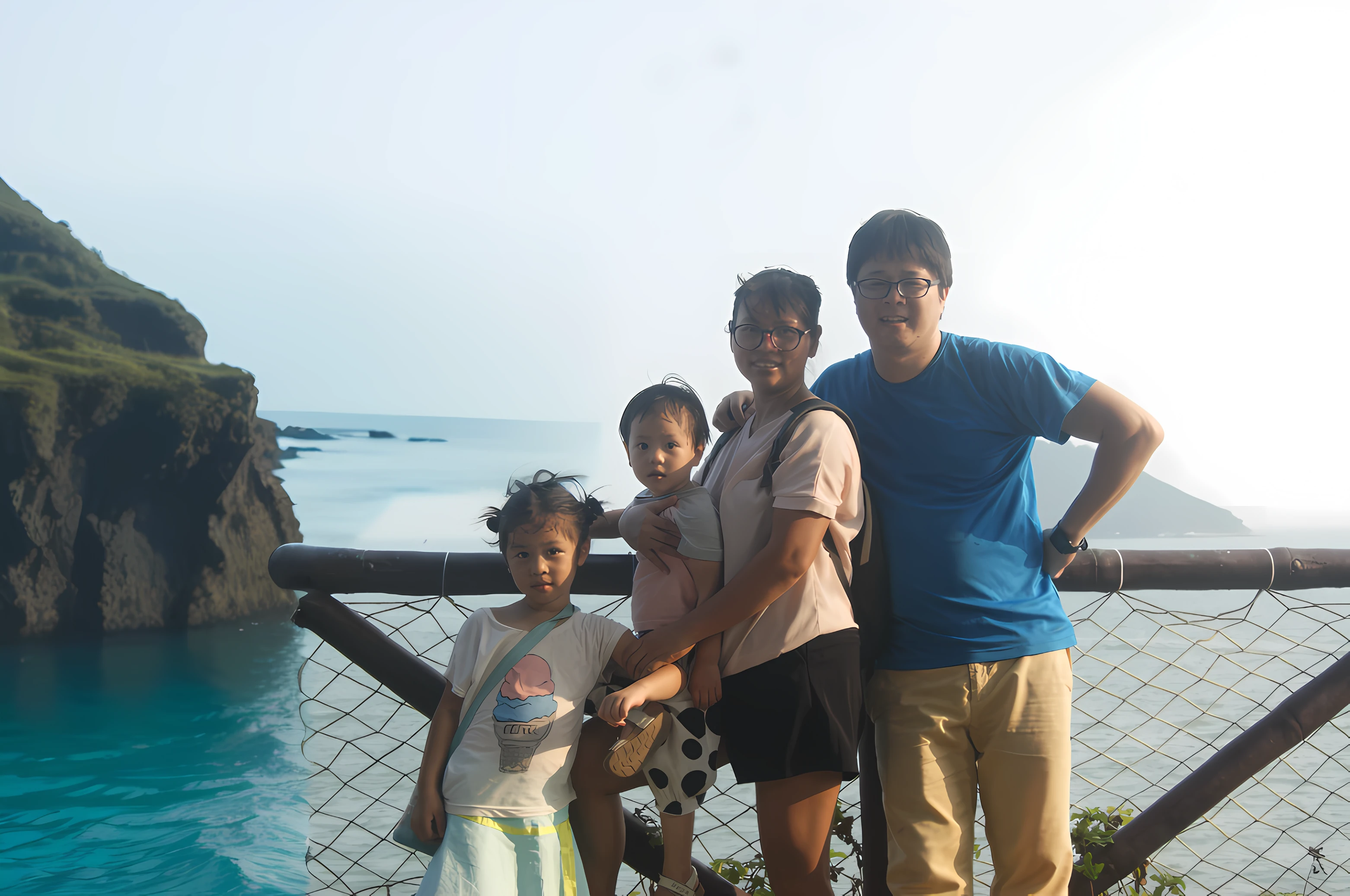 Remove people,No need to add anything else to the background,Only the sea