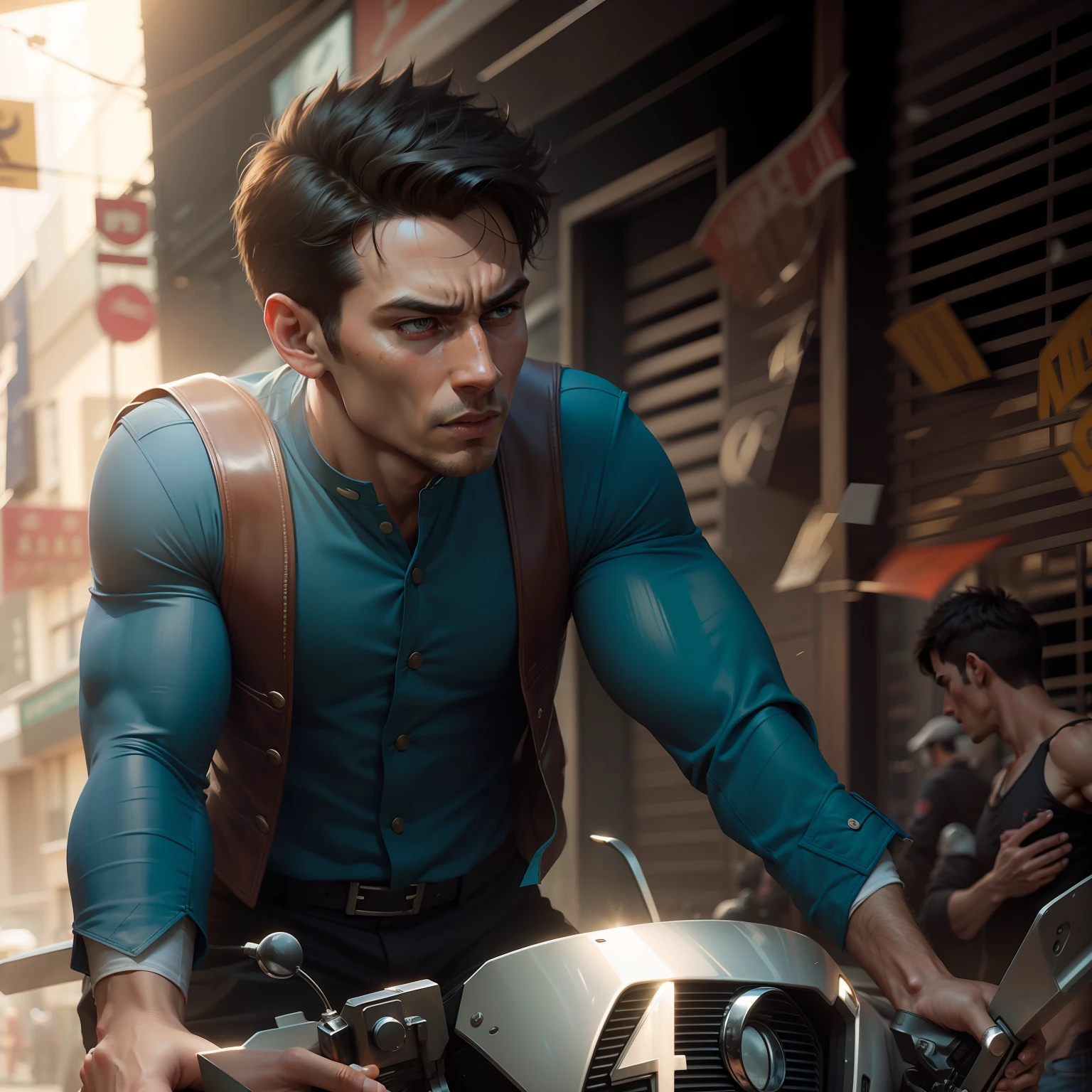 Change to action hero