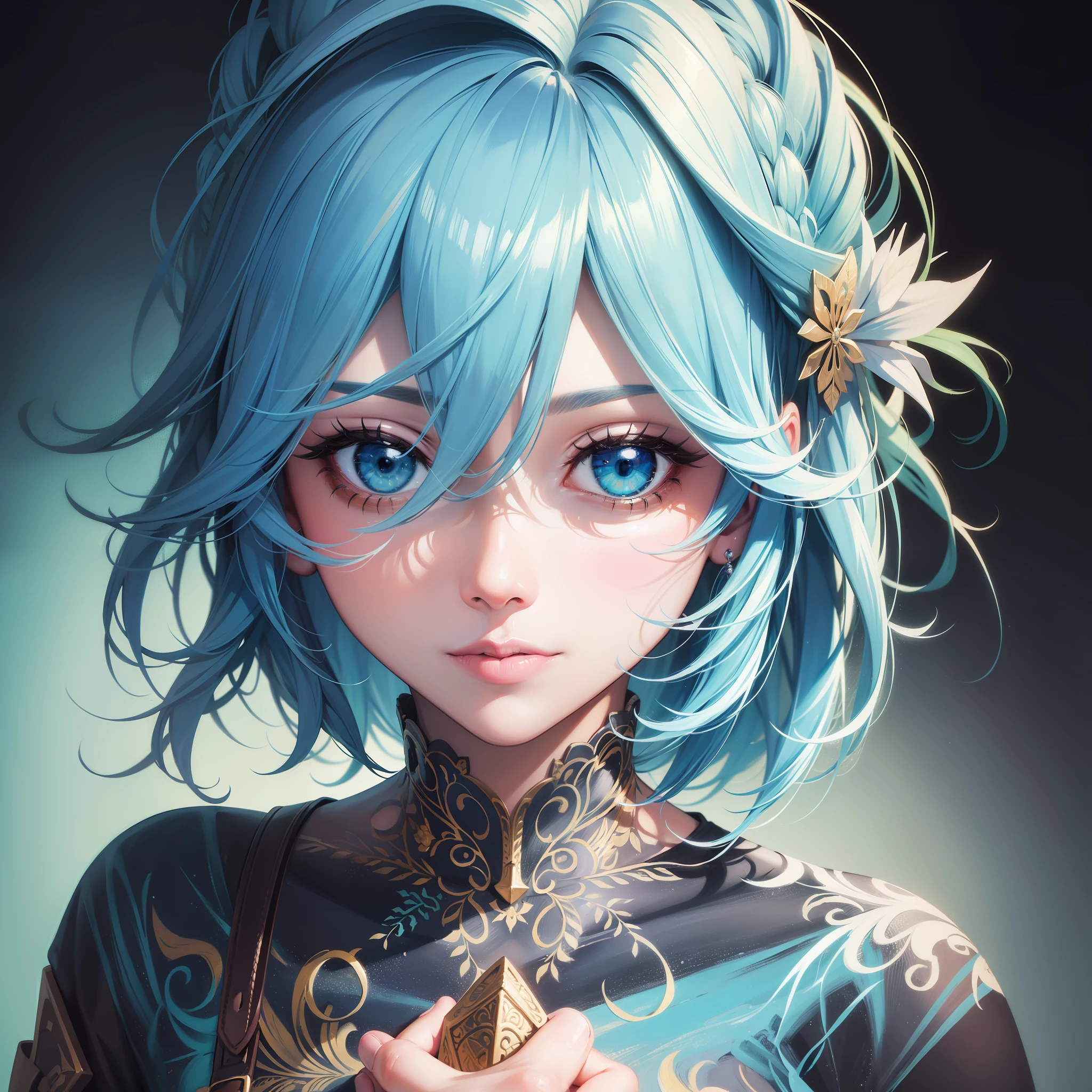 Stunning chalk art masterpiece with intricate details, vibrant colors, and realistic texture.