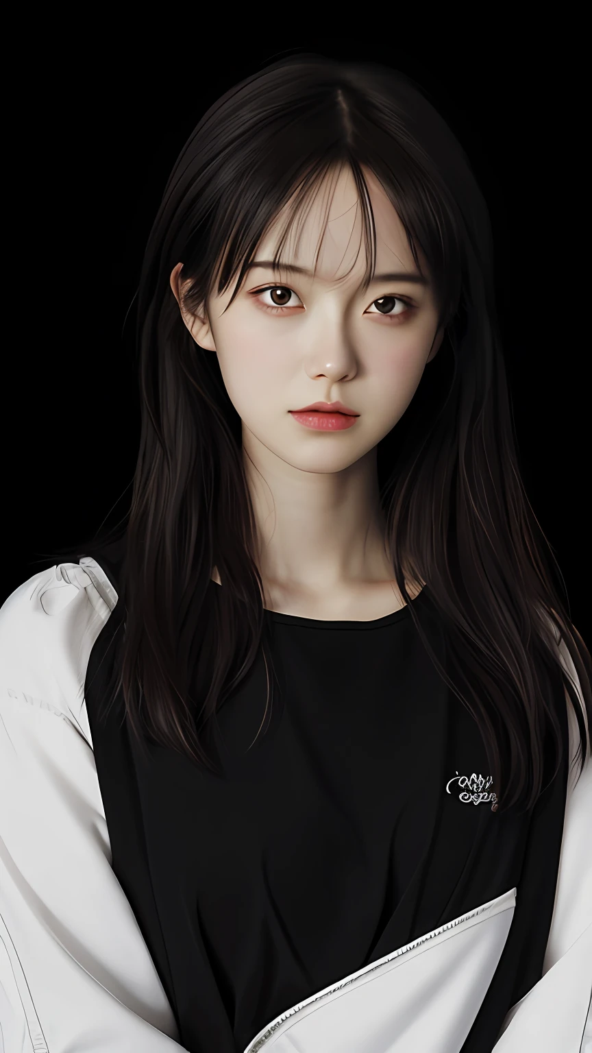 1girll,Moyou,full bodyesbian,Black background,characters are full of composition,starrysky