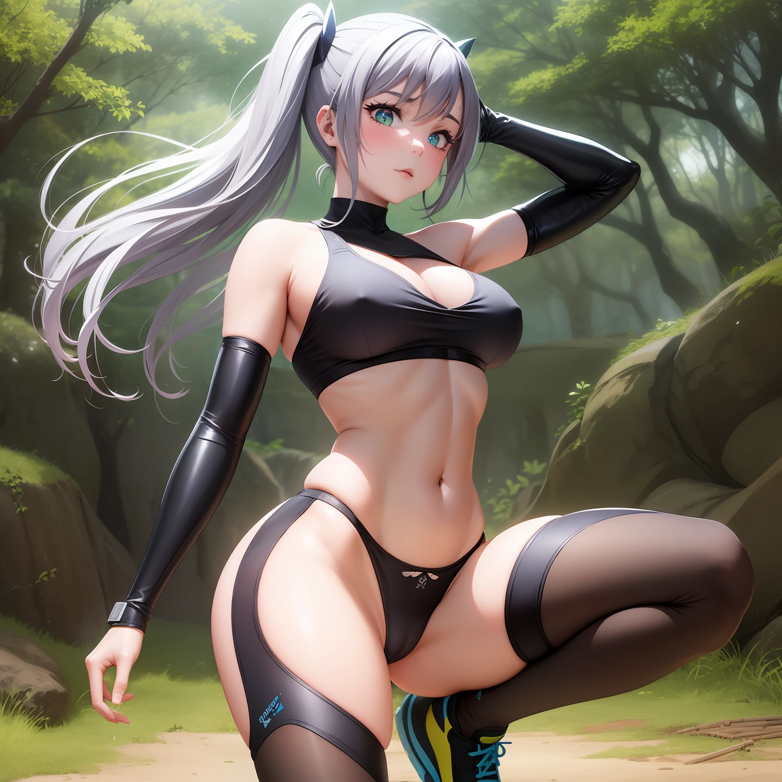obra-prima, qualidade superior, praia, ultra high def, Max Resolution, muito detalhado, pele limpa, anime, Turn the panties over with your hands, corpo inteiro, esguio, muito bonito, rosto jovem, cabelo semi-longo, , Plaits Hair, deitado, pernas bem abertas, Pernas levantadas, corpo molhado, seios salientes, sob os seios, Constrangedor, corar, Boast-se, decote, crotch shows through, areola see-through, open pubic area, aberta, Pubic area visible, vaginal release, , penetration, white liquid, com dois homens, sem roupas, sem capas, big booty, leggings esportivas, sports bra, sneaker, rosto, , middlebreasts, apoio de bunda, corte pixie, cinto, baga azevinho