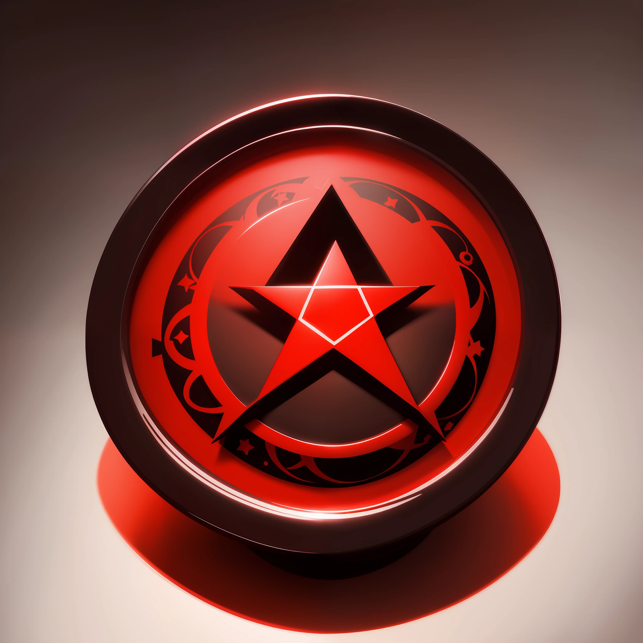 pentacle,red colour,The large,stout,، simple,Exquisitely,Vector graphics,
