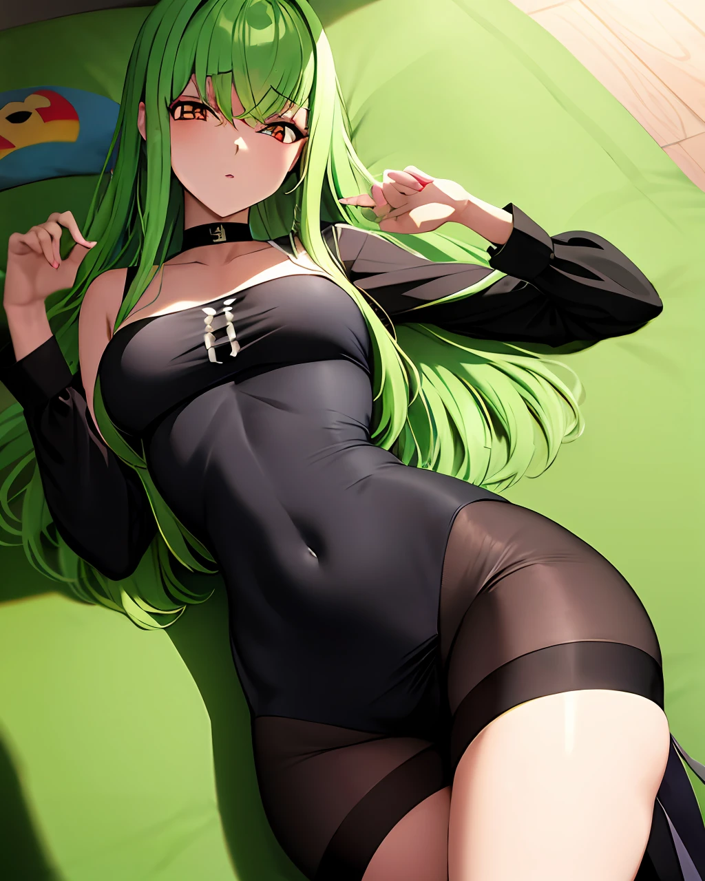 Mulher di anime olhos preto Com levantando a saia mostrando a calcinha di blusa curta aberta imagem bem detalhada 4k