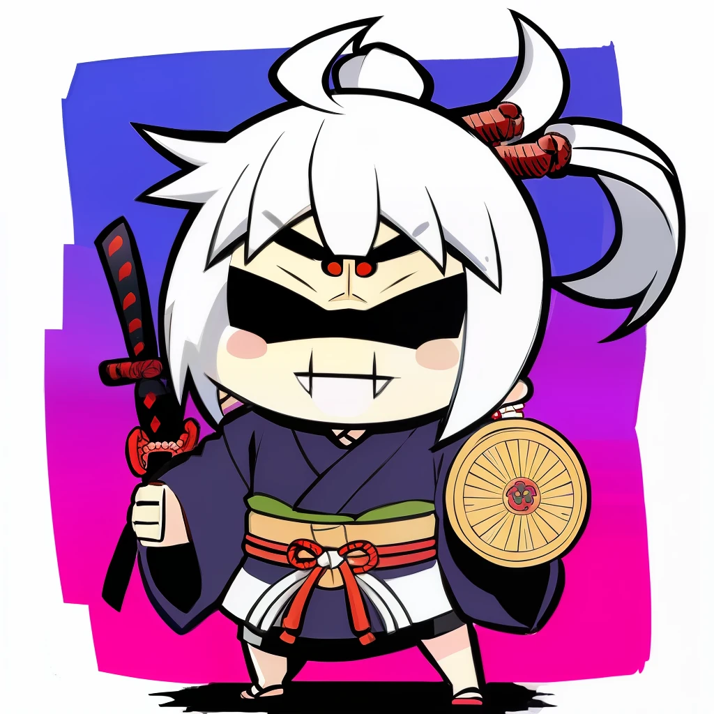 One Samurai、Mascot character style