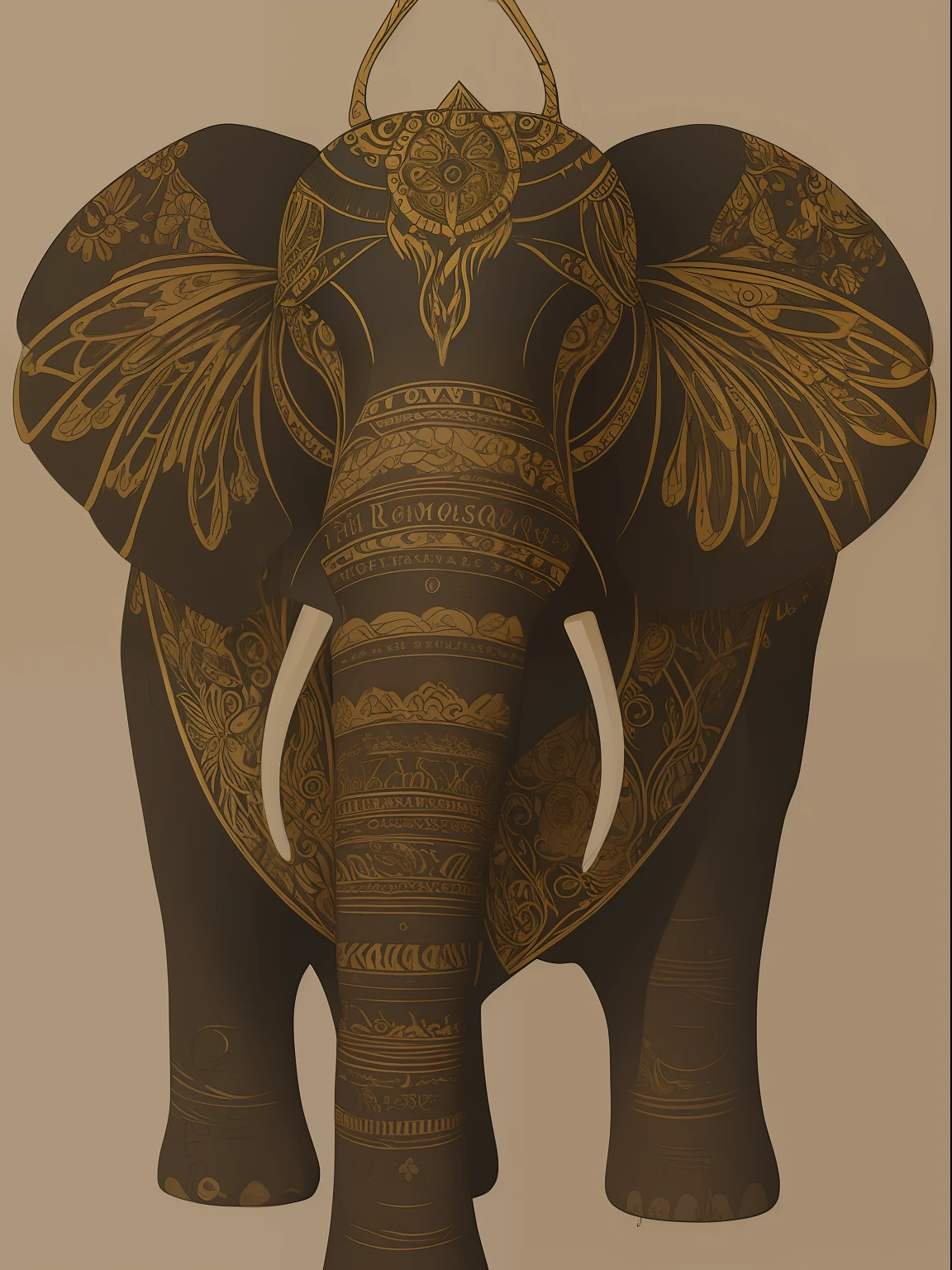 "Representation of the figure of an elephant, whose body is covered by countless dragonfly wings, coloridas tornasoladas, oniric, genial, movimientos, contrastes, colorido, ultra-high def, tercera dimension, obra maestra."