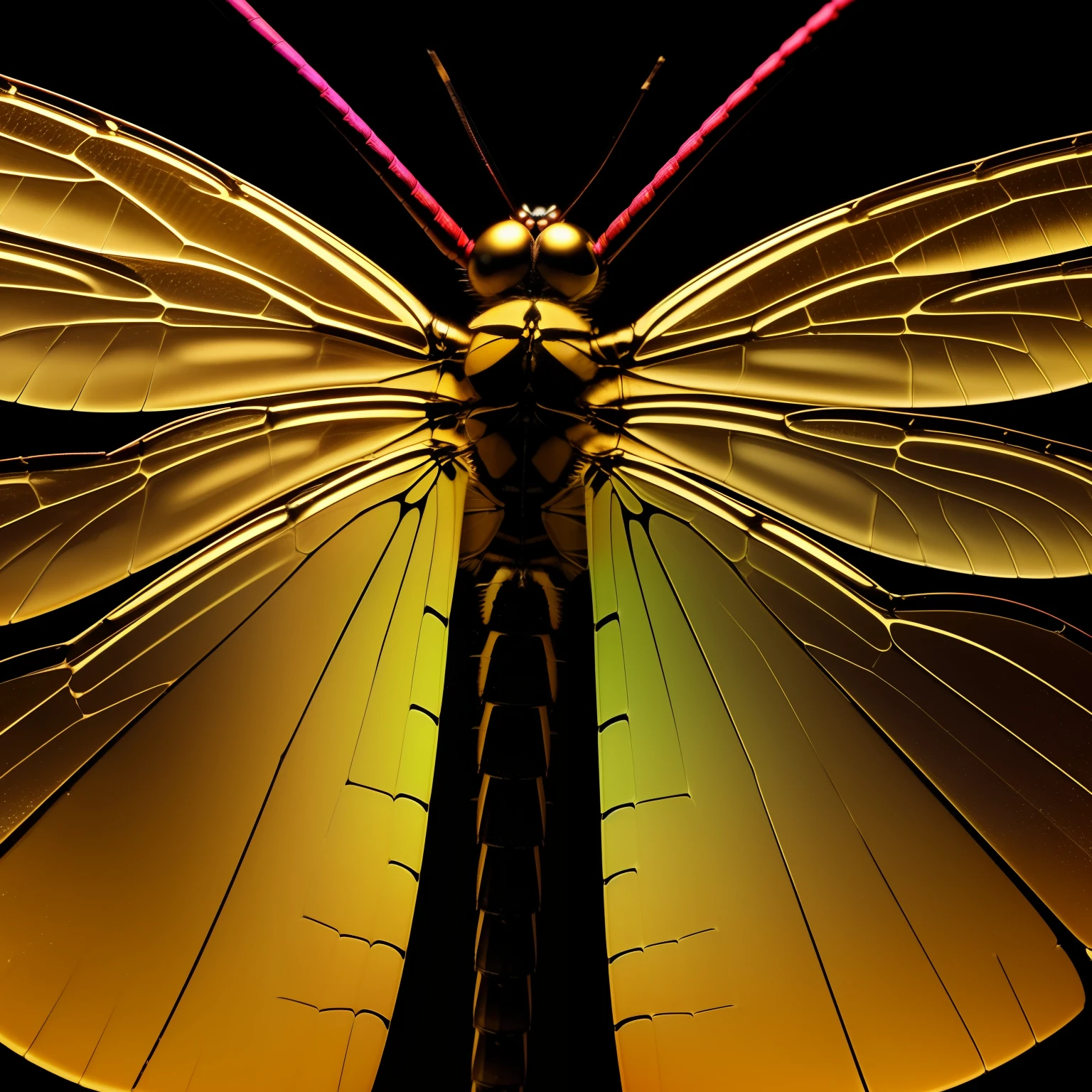 Enlarged photo of a part of a dragonfly's wing, multicolor ,Ultra-detailed microscopic view of a dragonfly's wing, nervaduras detalladas y realzadas, los alveolos con brillo tornasolado, that varies in pitch in each socket, the view occupies the entire image Contrast lighting, dramatic illumination, Foto realism, Ultra detallado, colores brillantes, barniz brillante, todos los colores contrastantes, wall paper Disco duro , Cinematographer, movie, Kinematic, realista, (8k, Foto RAW, La mejor calidad, Obra maestra:1.2), (realista, fotorrealista:1.33),