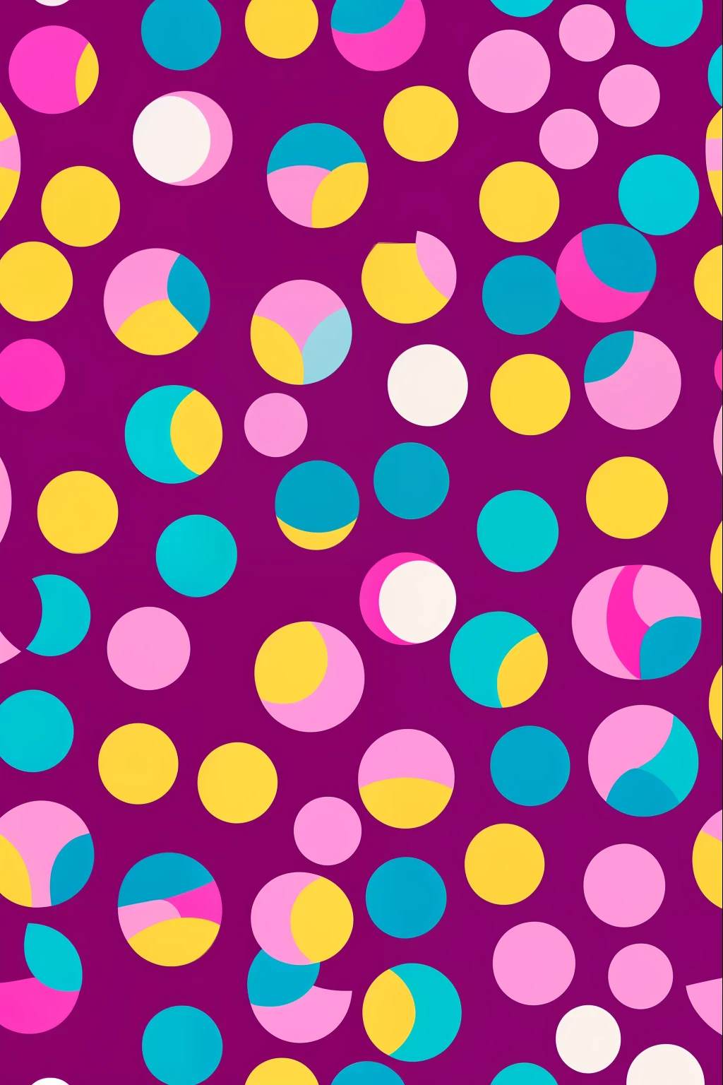 Smarties patterns, fundo preto
