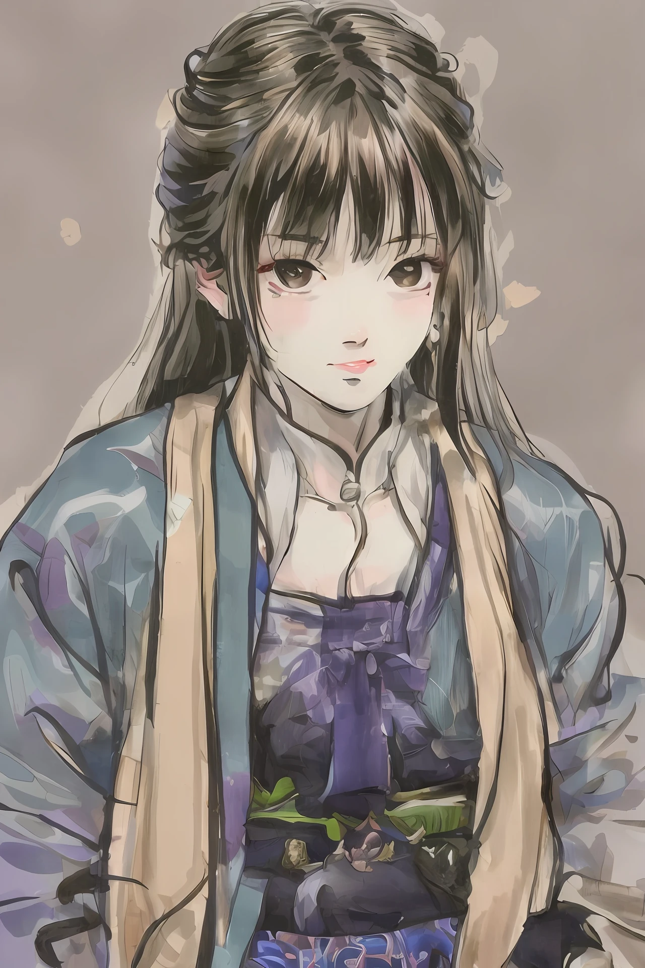 Desenhe um homem bonito da era joseon