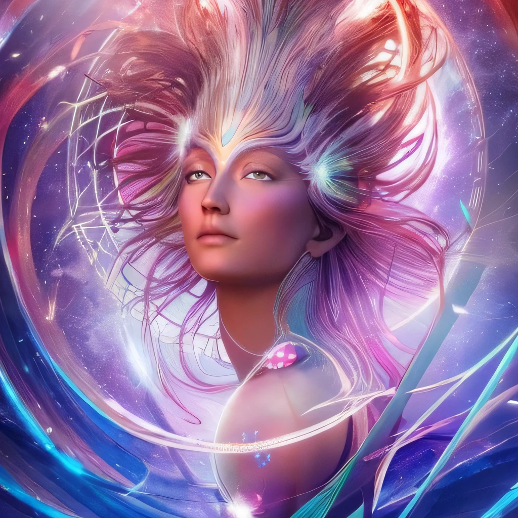 Kavellion , Goddess Gaia with a beautiful dreamscape inside, studio product photography, centered, super highly detailed, professional digital painting, artstation, concept art, smooth, sharp focus, extreme illustration, unreal engine 5, photorealism, beautiful, cinematic, art by artgerm and rutkowski and alphonse mucha and loish and wlop