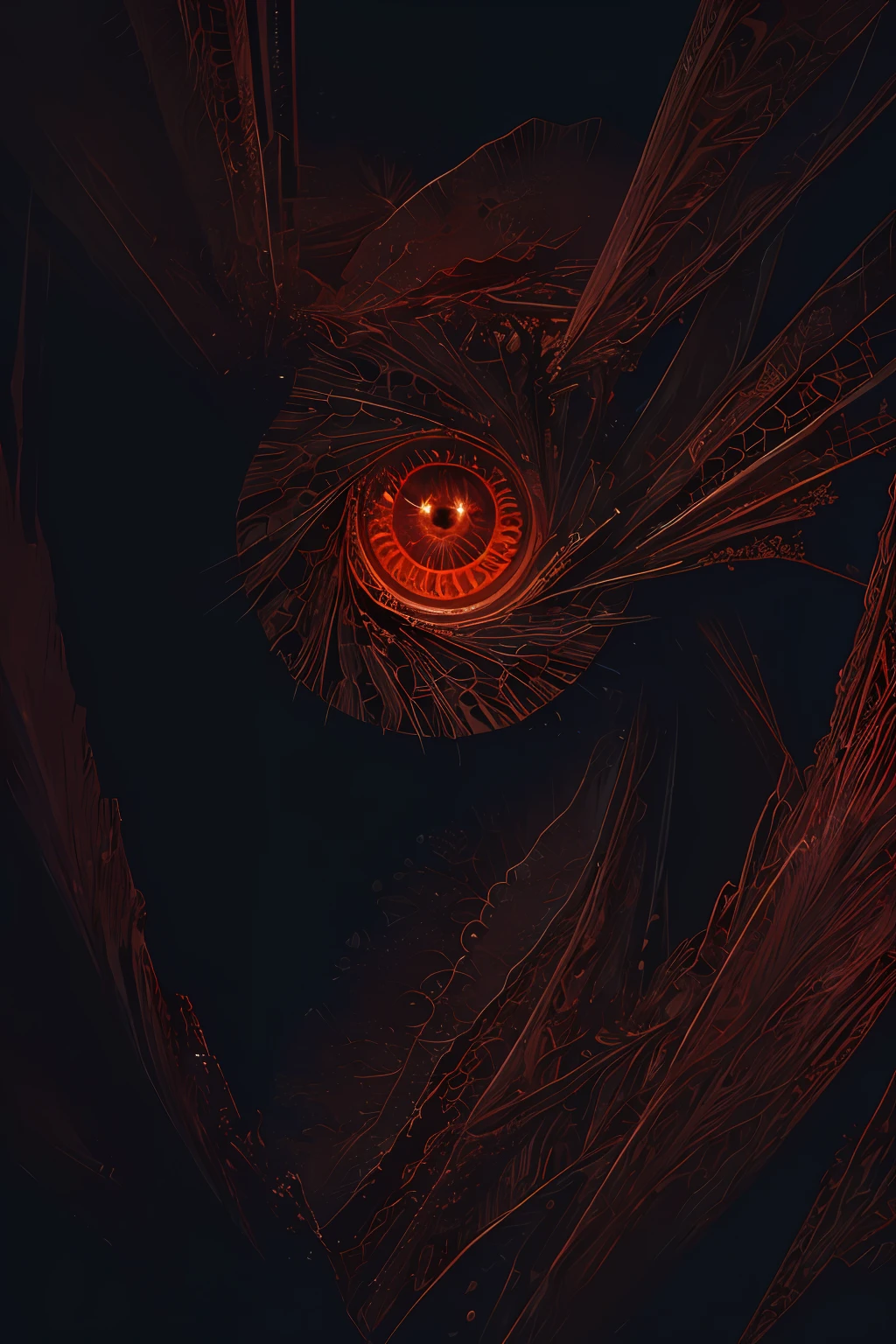 V0id3nergy,glowing, blood_vessels, a moth (covering right eyeball), sad expression, (masterpiece:1.3), (best_quality:1.3), (ultra_detailed:1.3), 8k, extremely_clear, realism, (ultrarealistic:1.3),, insane details, intricate details, hyperdetailed, ultra detailed, extreme detailed, highest detailed, high_detail, colorful, beautiful, hdr, photorealistic, highres, ultra_high_res, photography, aesthetic, extremely_delicate,((fractal art)),colorful, (horror art, dread),highres, 16K,RAW,ultra highres,ultra details,finely detail,an extremely delicate and beautiful,extremely detailed,real shadow, realistic,highly detailed photo,award winning glamour photograph,photorealistic,