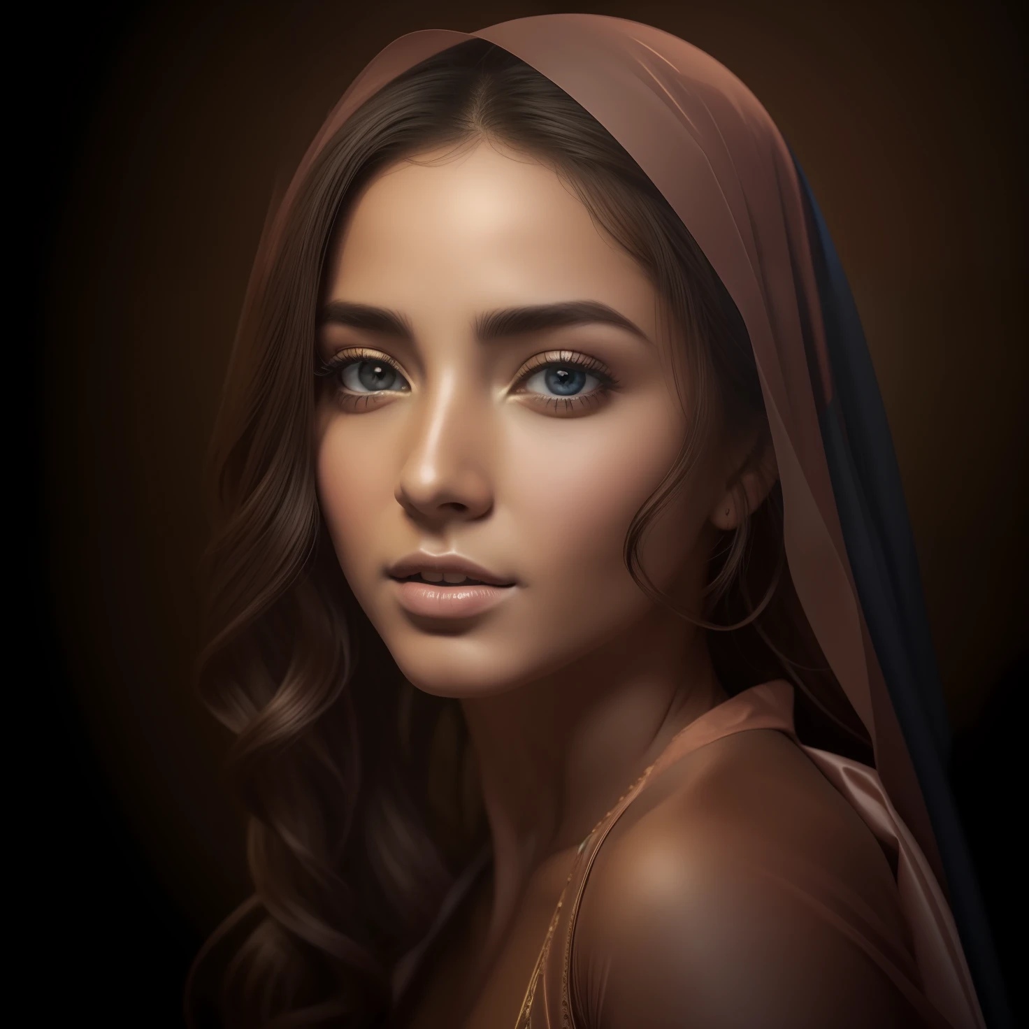 The Virgin Mary and the Child Jesus. MUJER CAUCASICA. 19 years old, DULCE Y LA INOCENTE MIRADAi ANGELICAL, ultra detailed fine art photography, Aura de medianoche, cielo nocturno, Cara hermosa detallada, Dreamy, resplandeciente, retroiluminado, glamur, Mica, sombras, oil on canvas, Pinceladas, Suave, ultra-high def, 8k, Motor Unreal 5, Ultra Sharp Focus, Arte de Alberto Seveso, Artgerm, loish, Sf, Obra maestra de arte intrincada, ominoso, matte paint movie poster, golden ratio, tendencias en CGSociety, intrincado, epopeya, tendencias en Artstation, por artgerm, Altamente detallado, vibrant production cinematic character render ultra high quality model. obra maestra, calidad superior, mejor calidad, arte oficial, beautiful and aesthetic: 1.2), , extremo detallado, colorido, highest detailed, arte oficial, unidad de papel tapiz 8k, ultra detallado, beautiful and aesthetic, hermoso, obra maestra, mejor calidad,