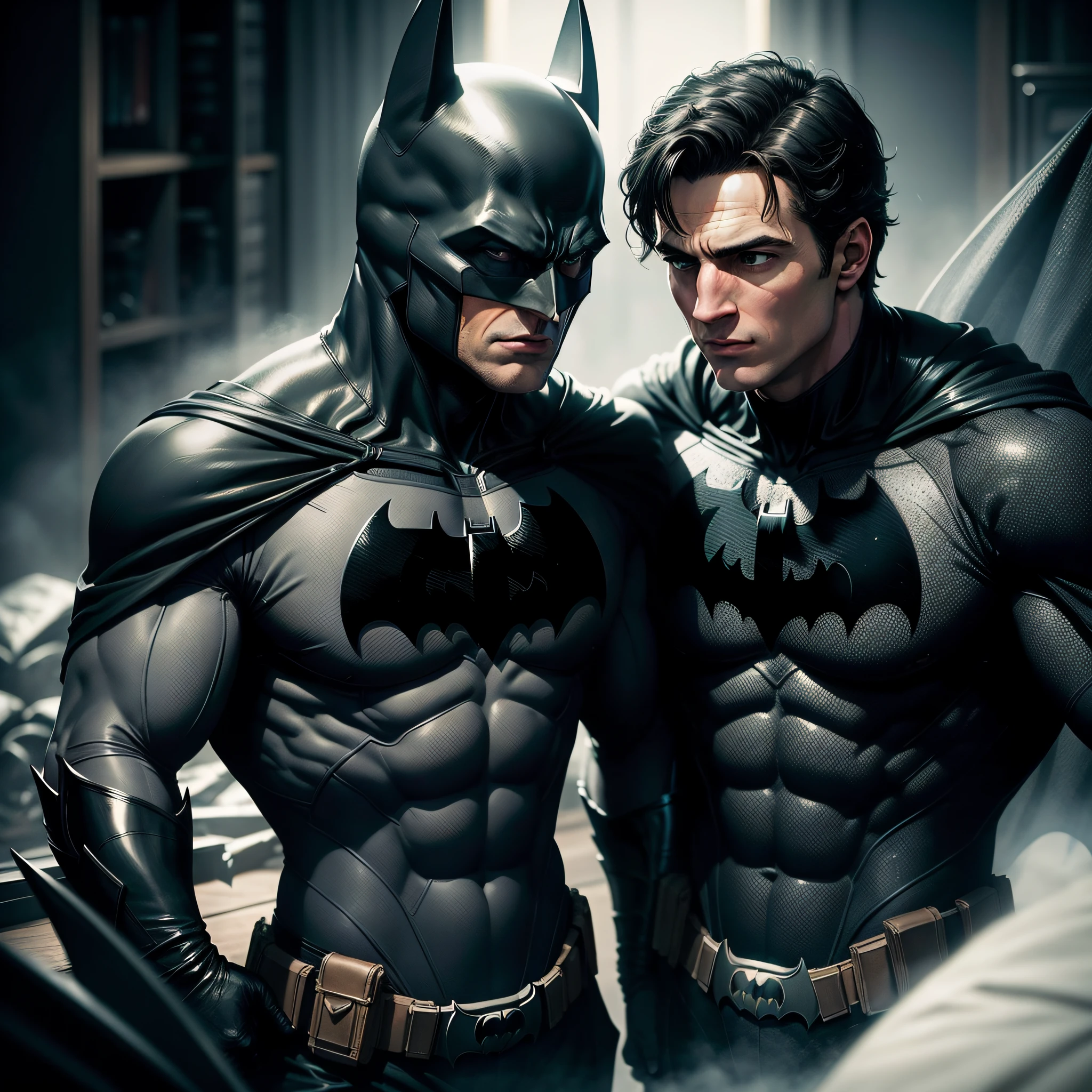 Batman and Bruce Wayne