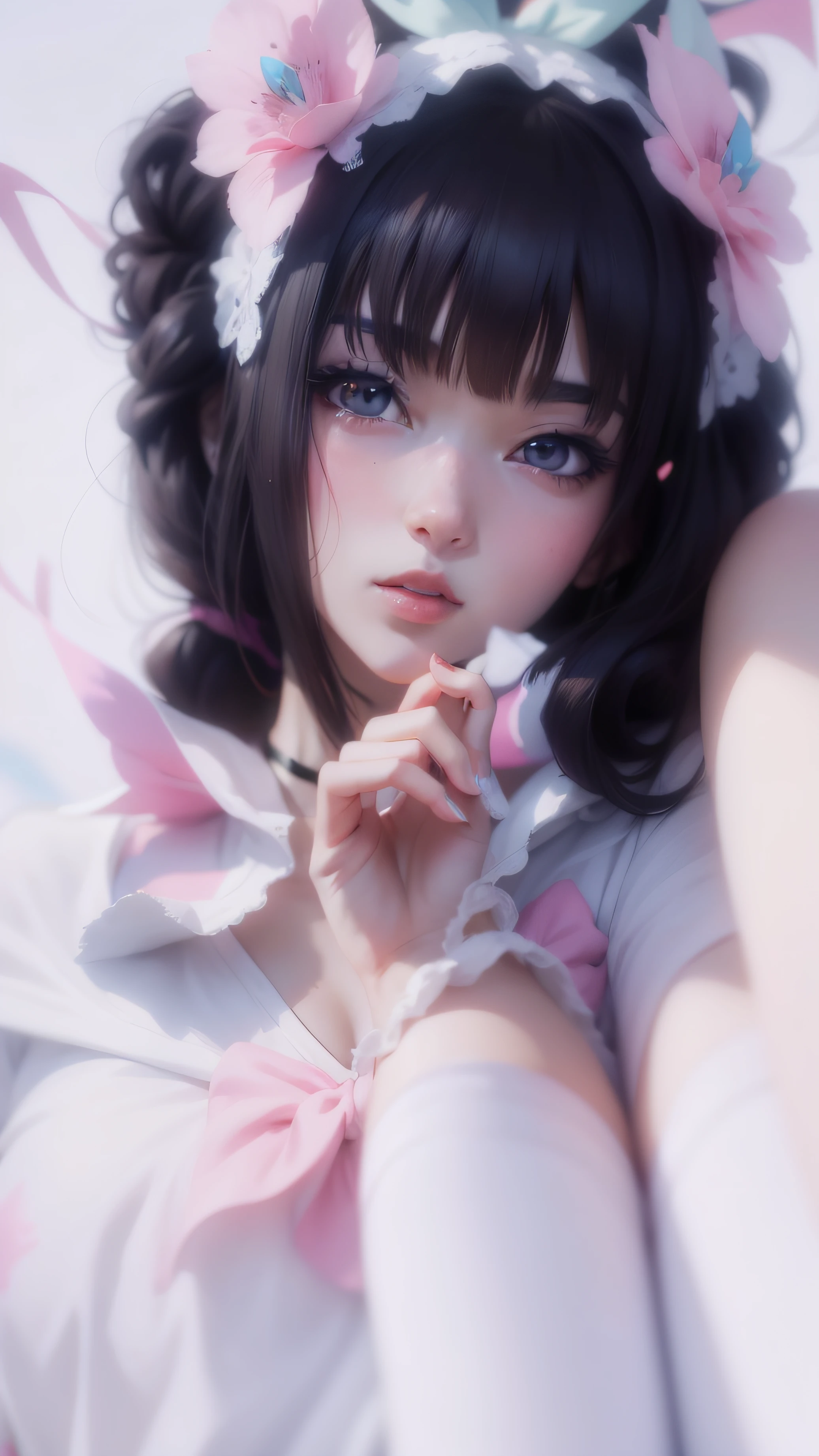 artwork of an anime girl by artist canvas2929