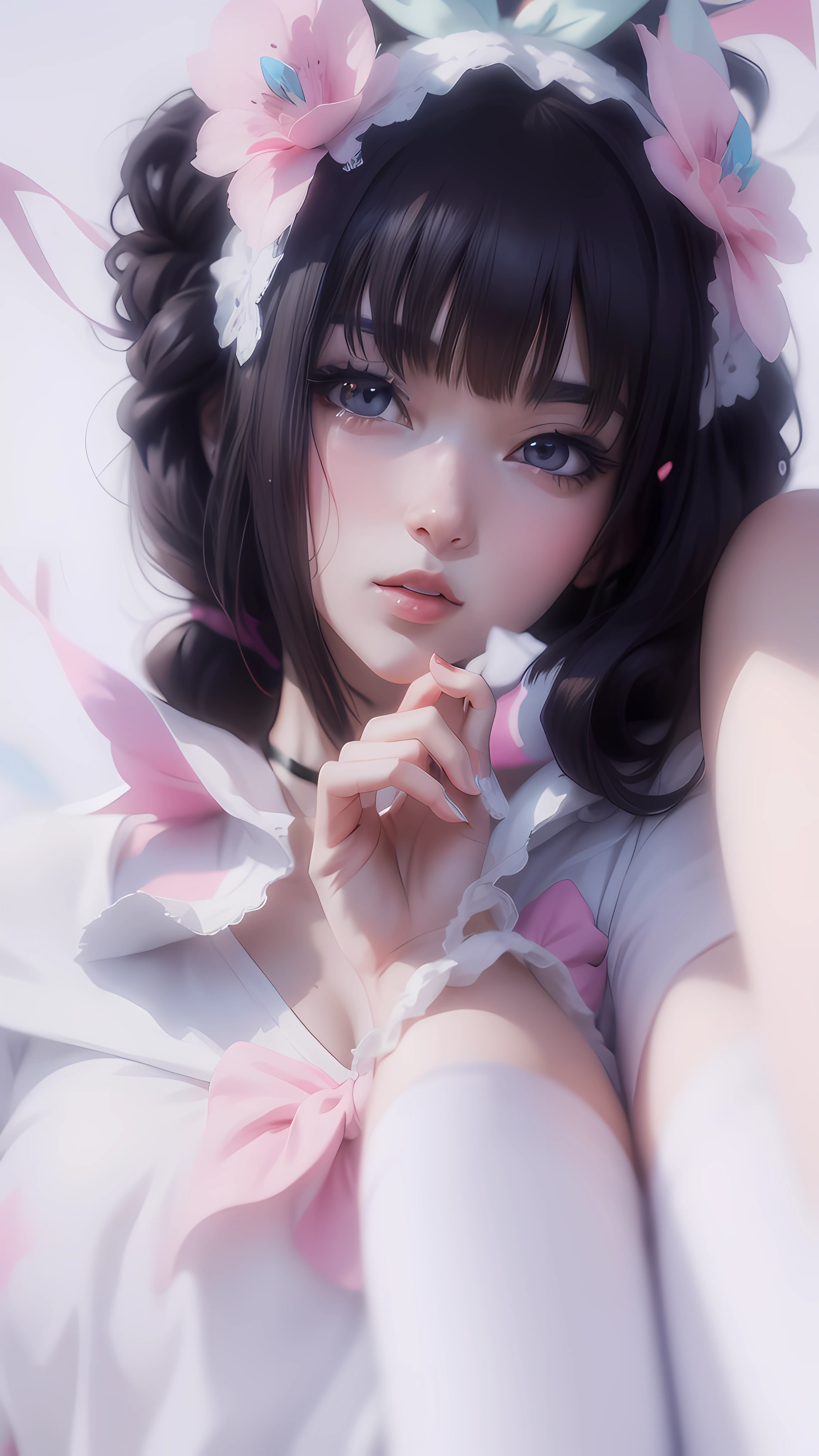 artwork of an anime girl by artist canvas2929