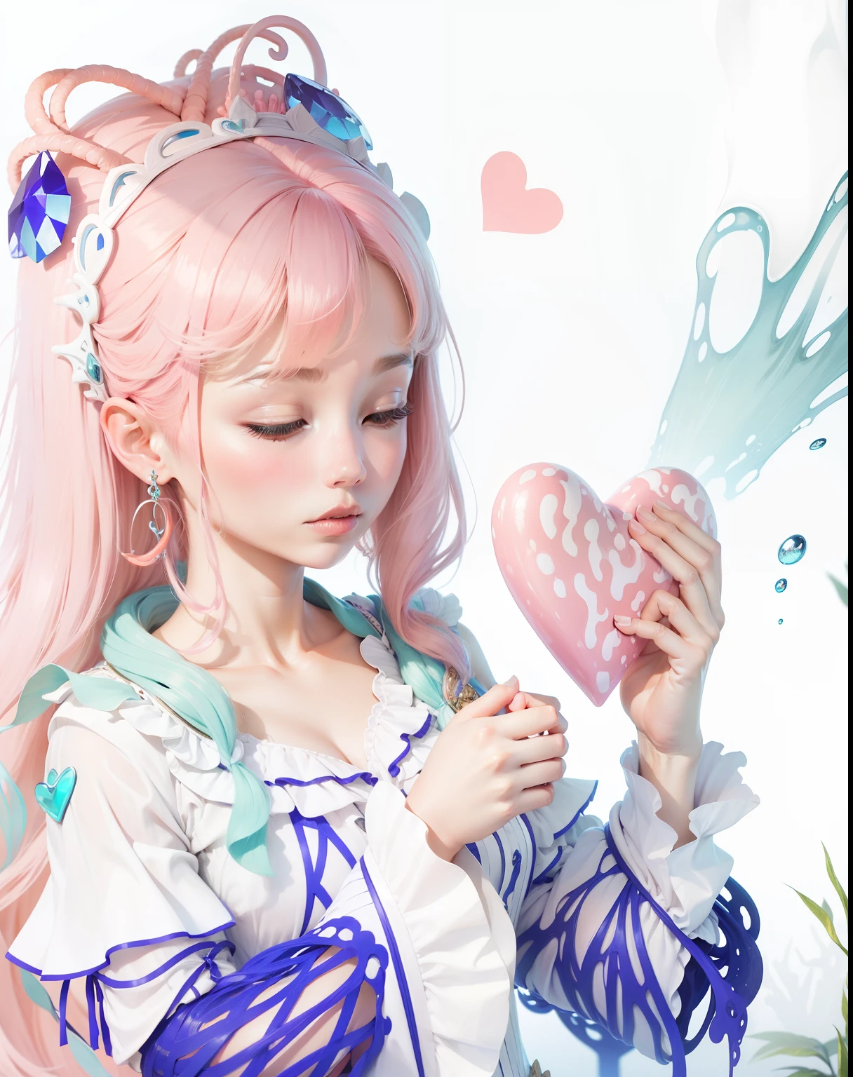 Coral Palace Heart Sea