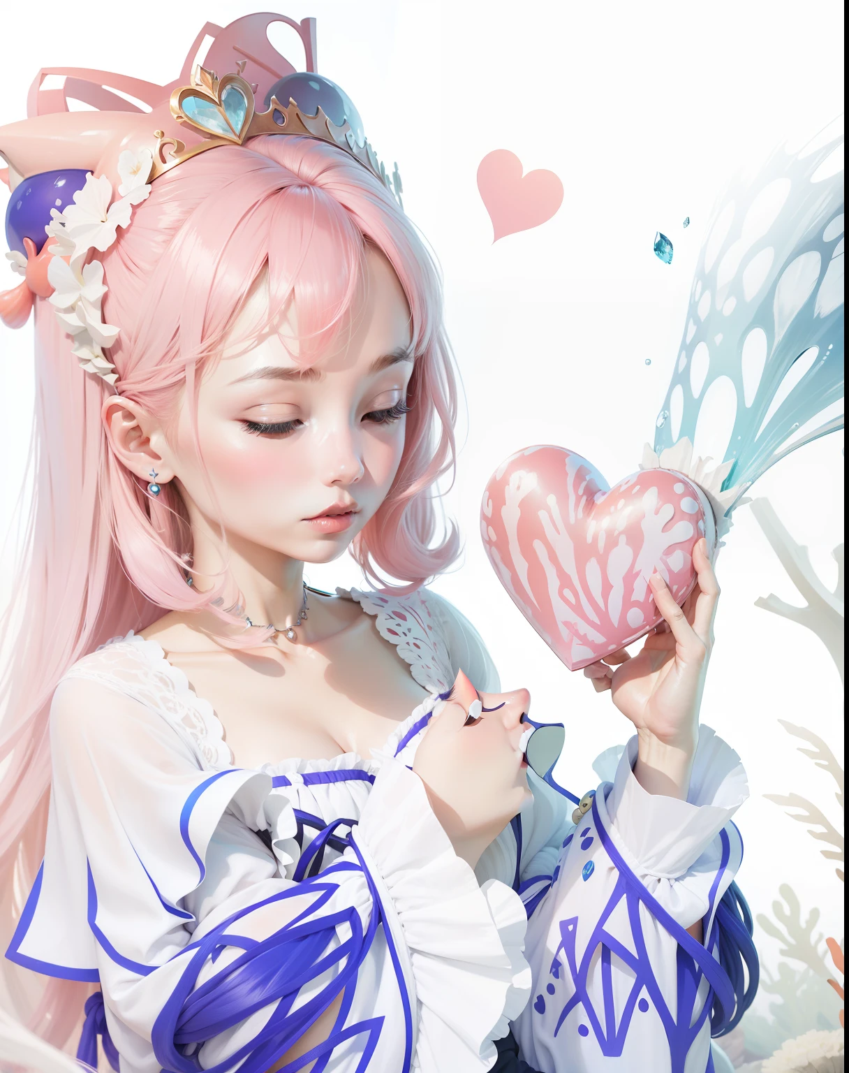 Coral Palace Heart Sea