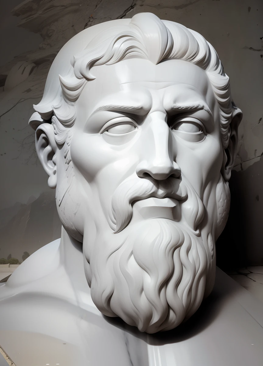 Estatua platao filosofo
