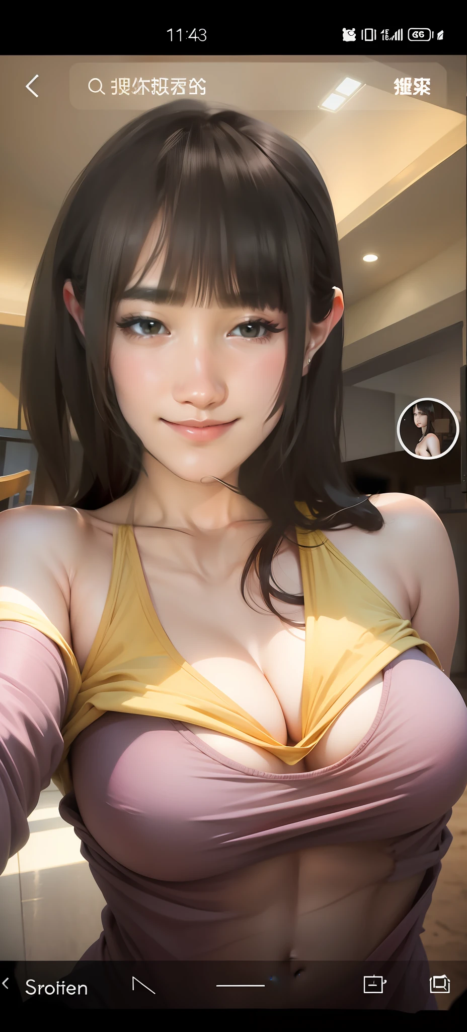 Realiy,k hd,no clothes are worn,revealing breasts,Pink