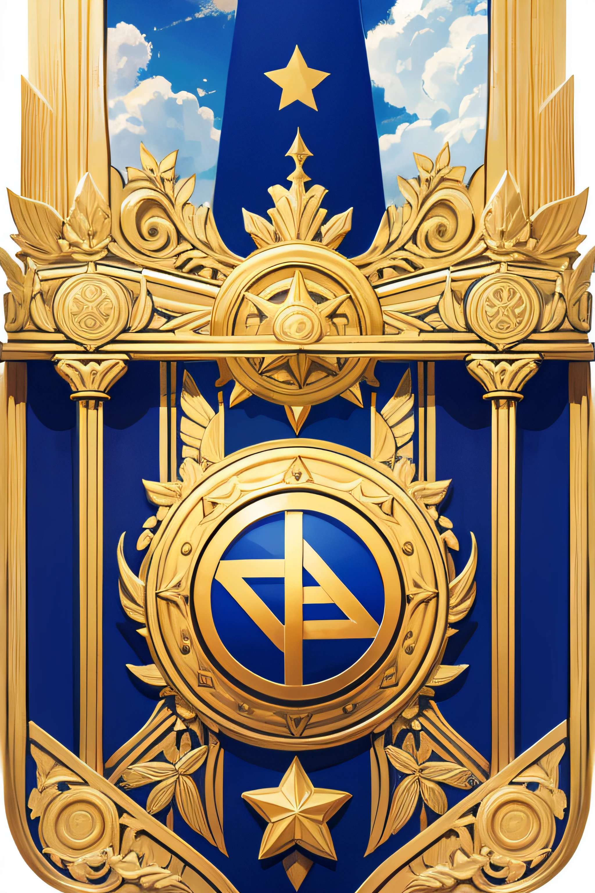 symbolic icon of god,logo,frontage