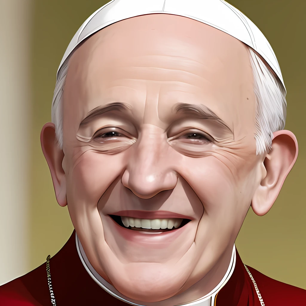 Papa francisco sorrindo