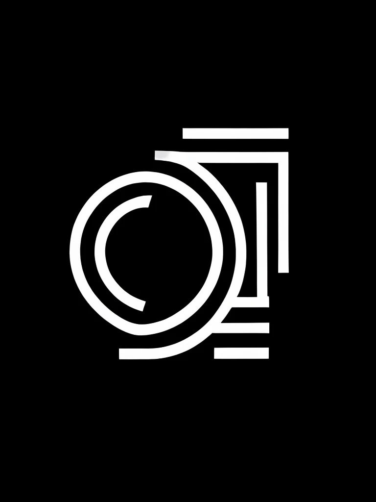 The letter N is white and has a black background, logotipo preto e branco, em letras brancas, single logo, Iniciais habitadas, in icon style, inspirado em Zsolt Bodoni, symmetrical logo, Imagem em quadrinhos, Madhouse Inc, imagem dividida ao meio, em um fundo preto de cor plana, Logotipo moderno, Logotipo simples, imperial symbol