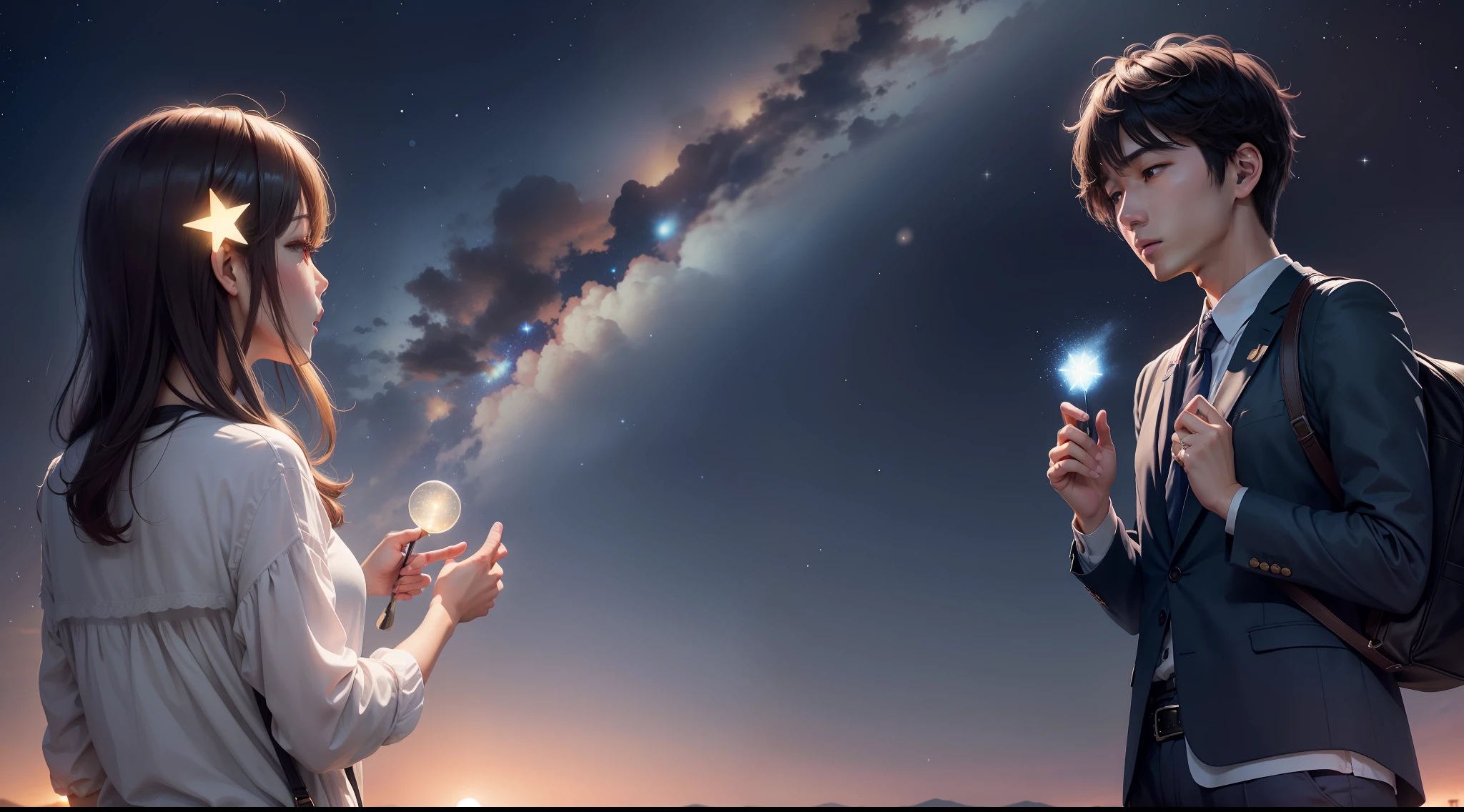 “【A minute to tell you,Why the stars twinkle】”