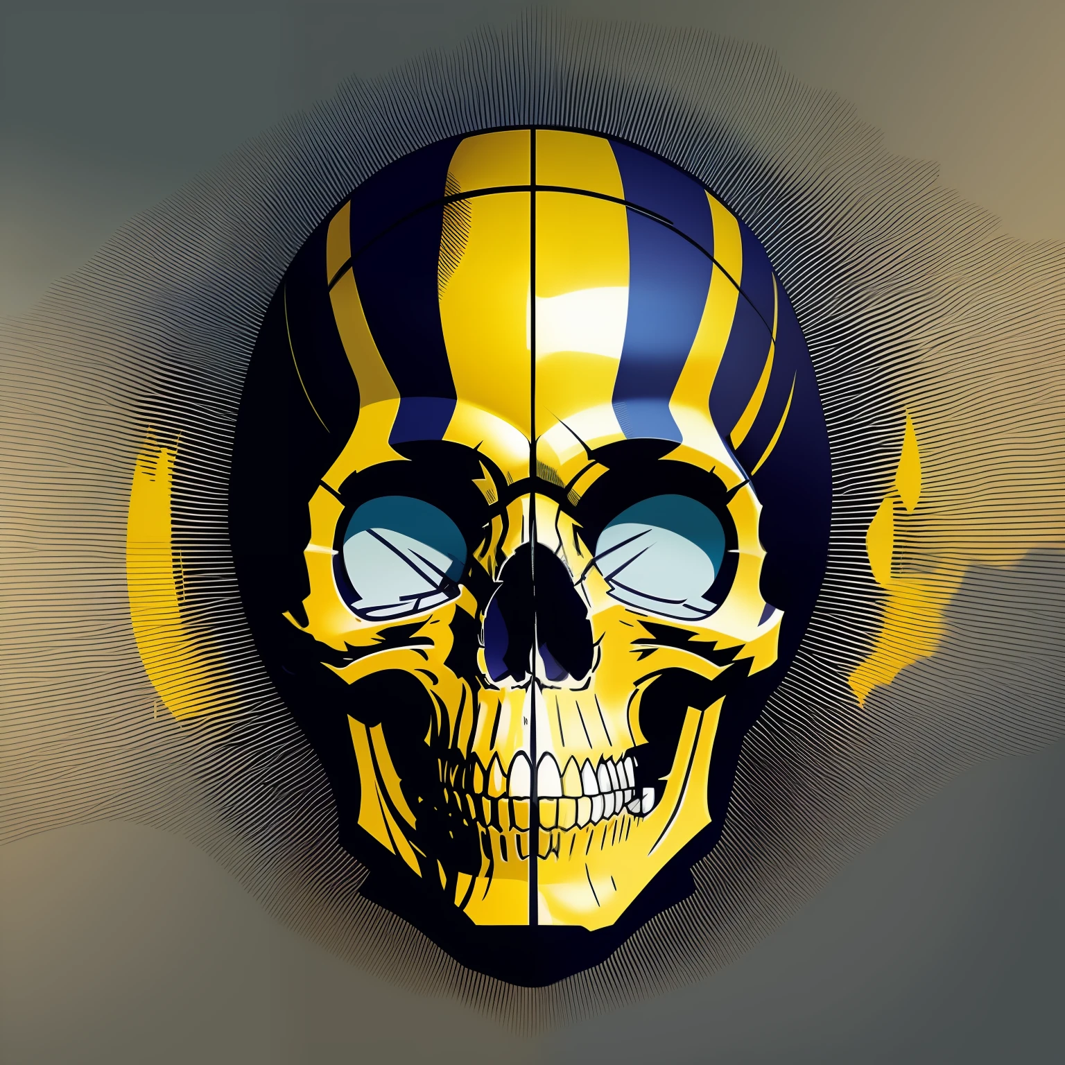 Logotipo de camiseta, Illustration of a skull, usando apenas linhas em preto. Delimit the shapes and characteristics of the animal with carefully drawn lines, criando um visual elegante e estilizado. detalhes sutis, linhas mais finas e precisas. fundo transparente