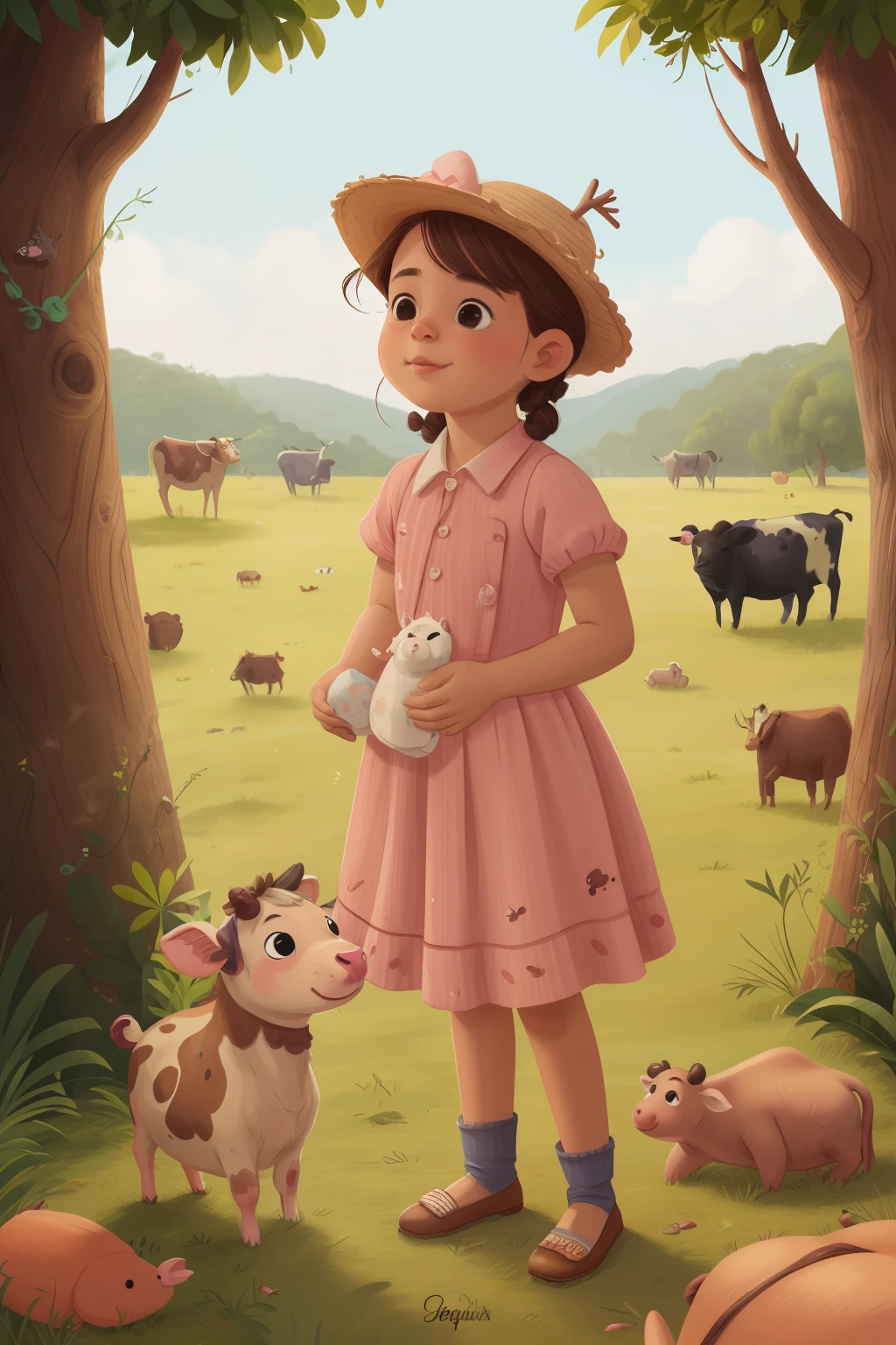 vaca pequena