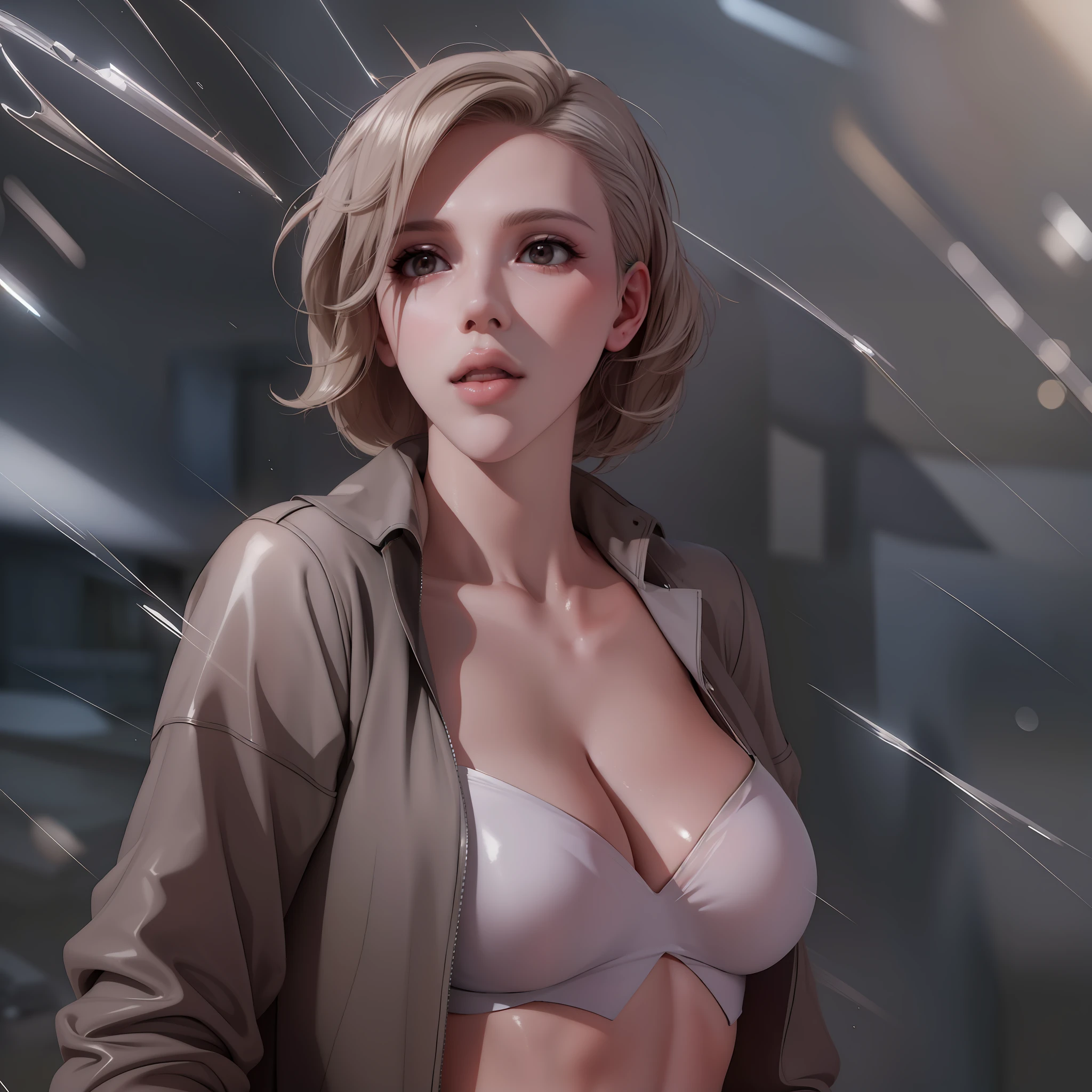 Scarlett Johansson super gostosa de biquini toda molhada de suor e chuva, bem sensual, sorrindo, Gorgeous gigantic, HDR (high dynamic range), ray tracing, NVIDIA RTX, Super-Resolution, irreal 5, espalhamento subsuperficial, PBR Texturing, Post-processing, anisotropic filtering, profundidade de campo, Maximum clarity and sharpness, texturas multicamadas, Mapas especulares e de albedo, surface shading, Accurate simulation of light-material interaction, perfectly proportions, octane rendering, dual-tone lighting, ISO baixo, white-balance, rule of thirds, Aeratura, 8K BRUTO, subpixel efficiency, sub-pixel convolution, luminescent particles,
