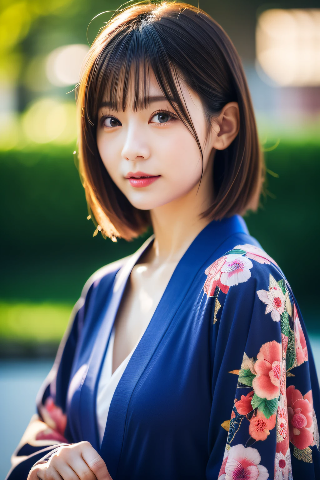 Close up photo of a girl、shorth hair、blonde  hair、Wearing a kimono、Hot spring in the background、Natural hot springs
Highest Quality、realisitic、Photorealsitic、(intricate detailes:1.2)、(delicate detail)、(ciinematic light、best quality backlight)、Clear Line、foco nítido、Lifelike face、Detailed face
Unity 8K Wallpapers、超A high resolution、(Photorealsitic:1.4)、looking at the viewers、full body Esbian、matsuri、In the street、long、A dark-haired、Japan floral yukata