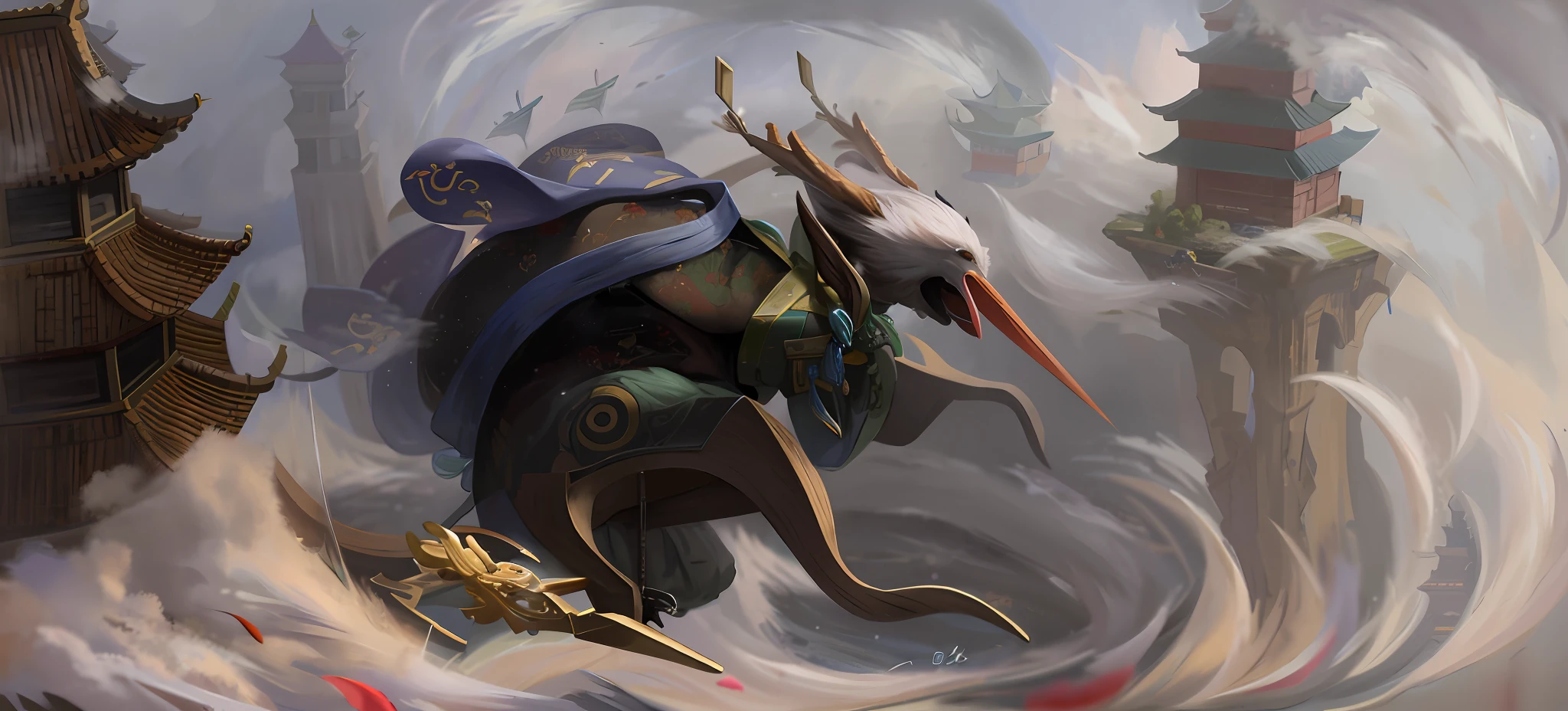 Flying Xuanwu