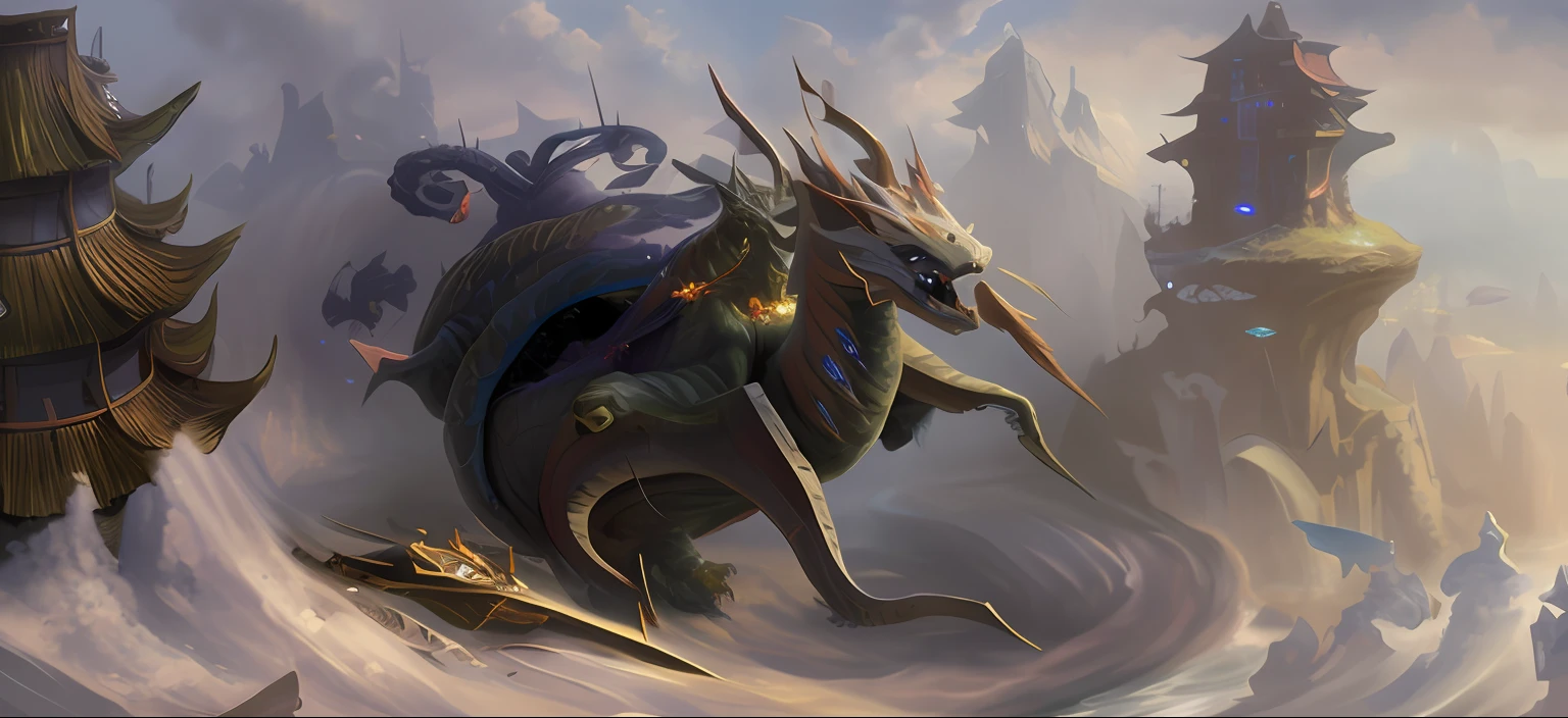 Painting of a man riding a dragon in a fantasy setting, epic fantasy card game art, epic fantasty card game art, 8k hd wallpaperjpeg artifact, 8k hd wallpaperjpeg artifact, Arte do Jogo de Cartas de Fantasia, kaladesh concept art. Mechanical, Magic the Gathering Concept Art, mohrbacher, concept art illustration, award winning concept artist
