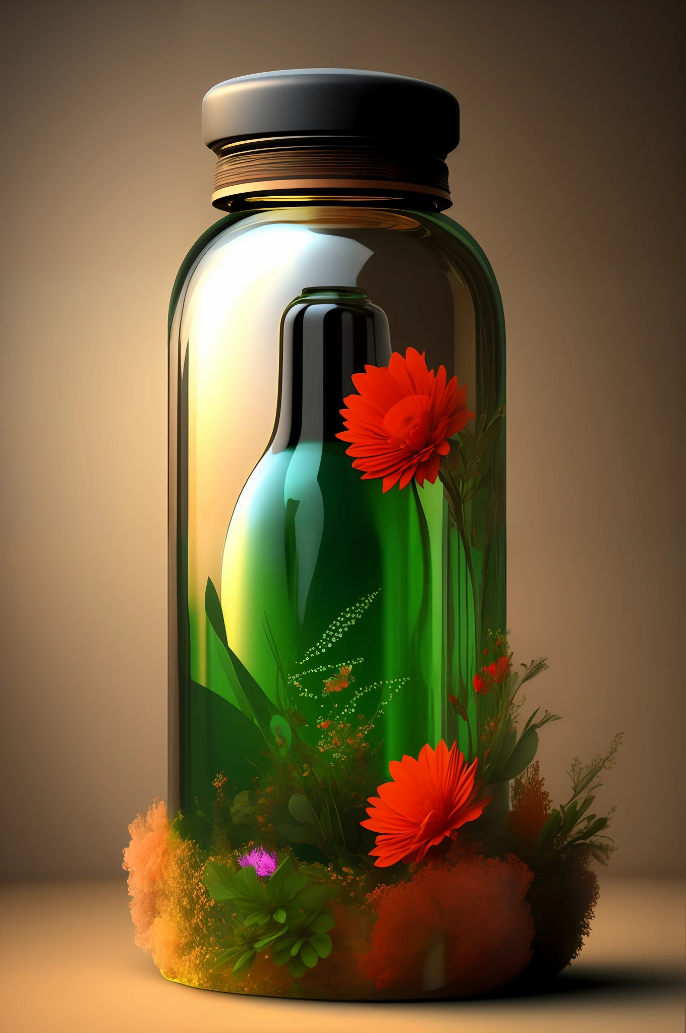 A fantasy in impossible bottle