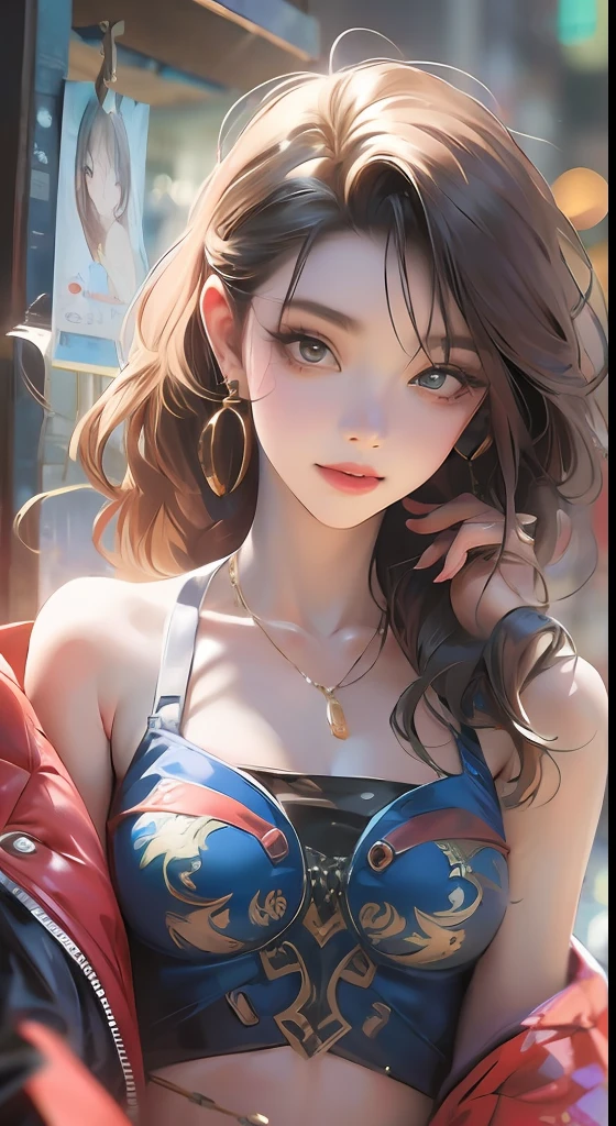 best quality, masterpiece, ultra high res, photorealistic, 1girl, offshoulder, smile